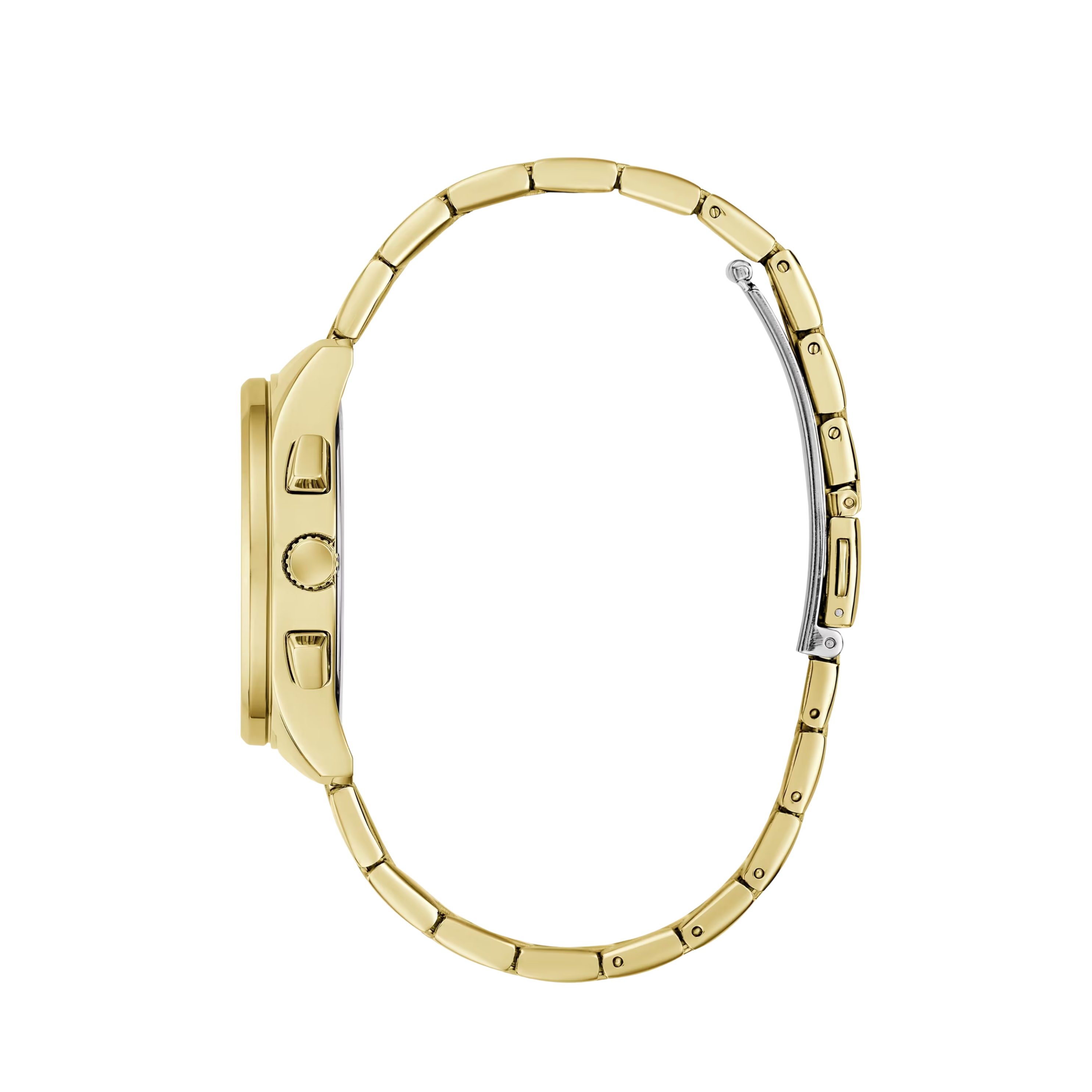 Guess Women Recycled Steel Multi Function Watch GW1031L2 - Gold