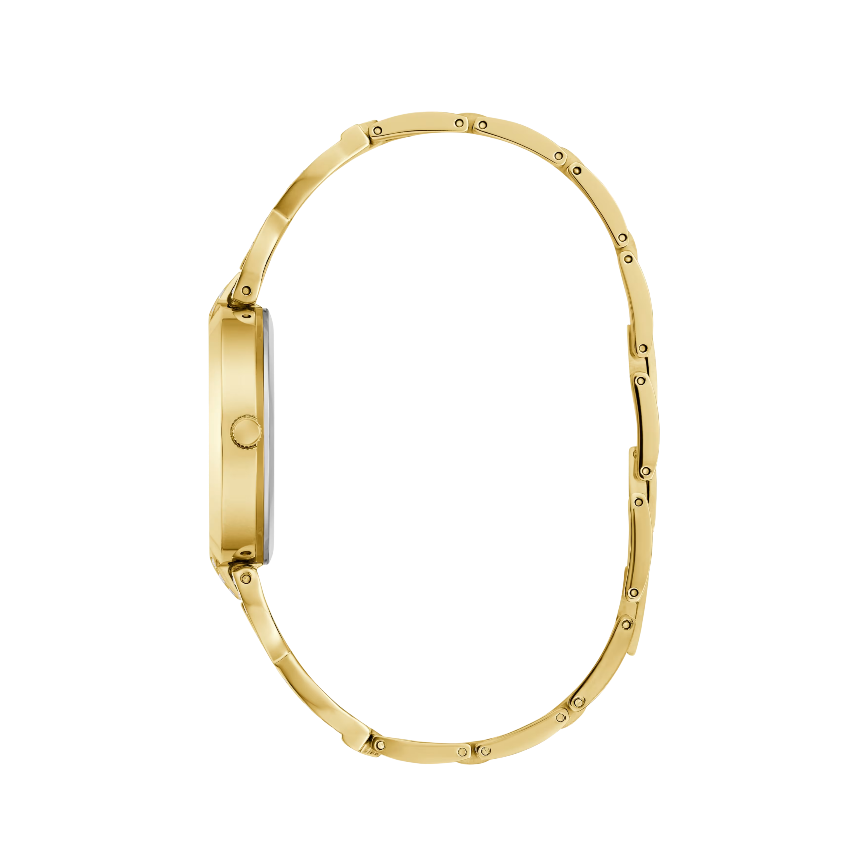 Guess Women Gold Tone Shimmer Analog Watch GW0868L2 - Gold