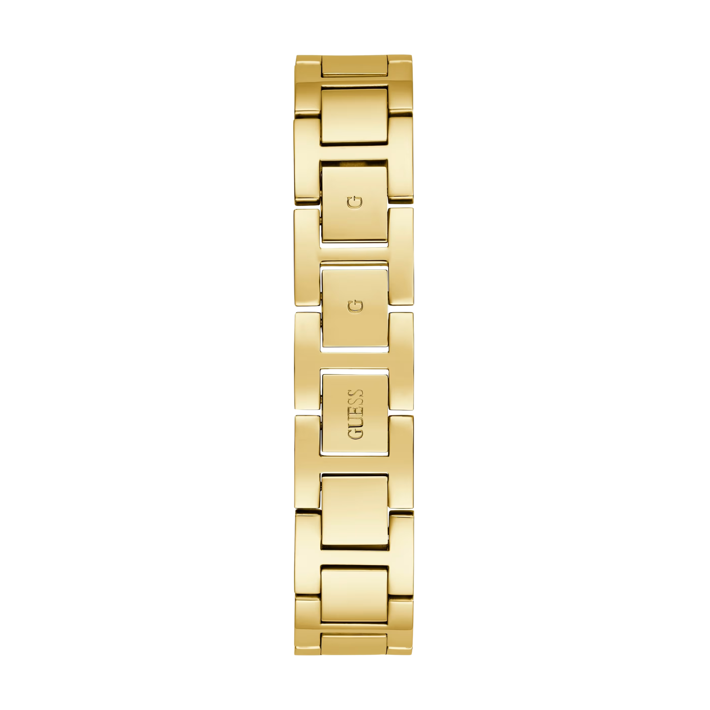 Guess Women Gold Tone Crystal Triangle Analog Watch GW0644L2 - Gold