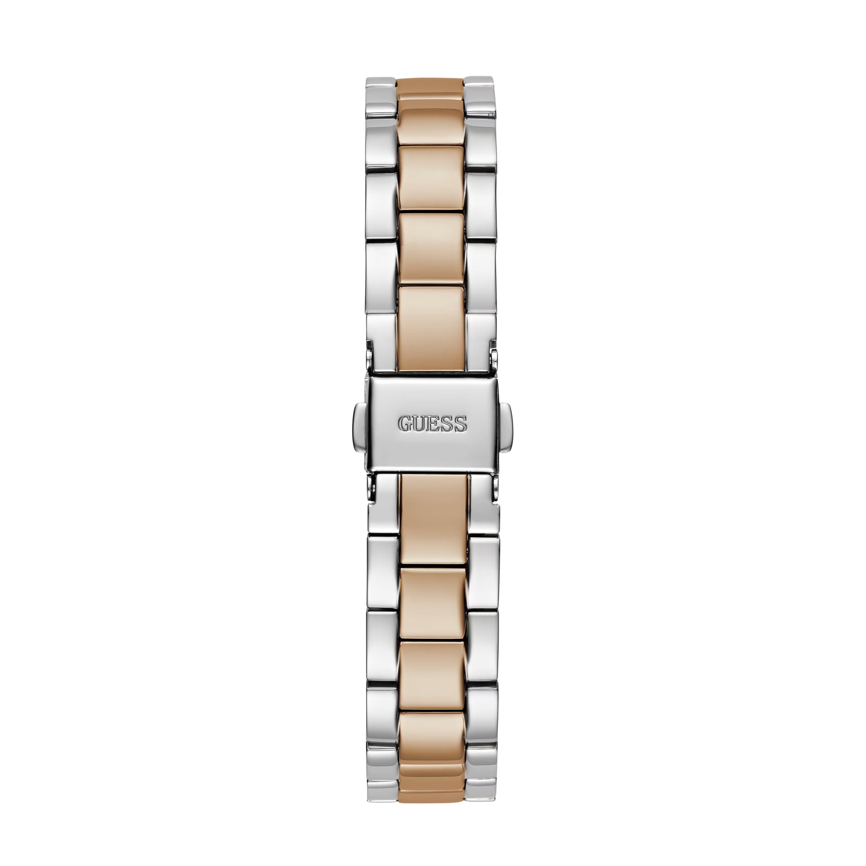 Guess Women Two Tone Analog Watch GW0687L3 - Silver Rose Gold