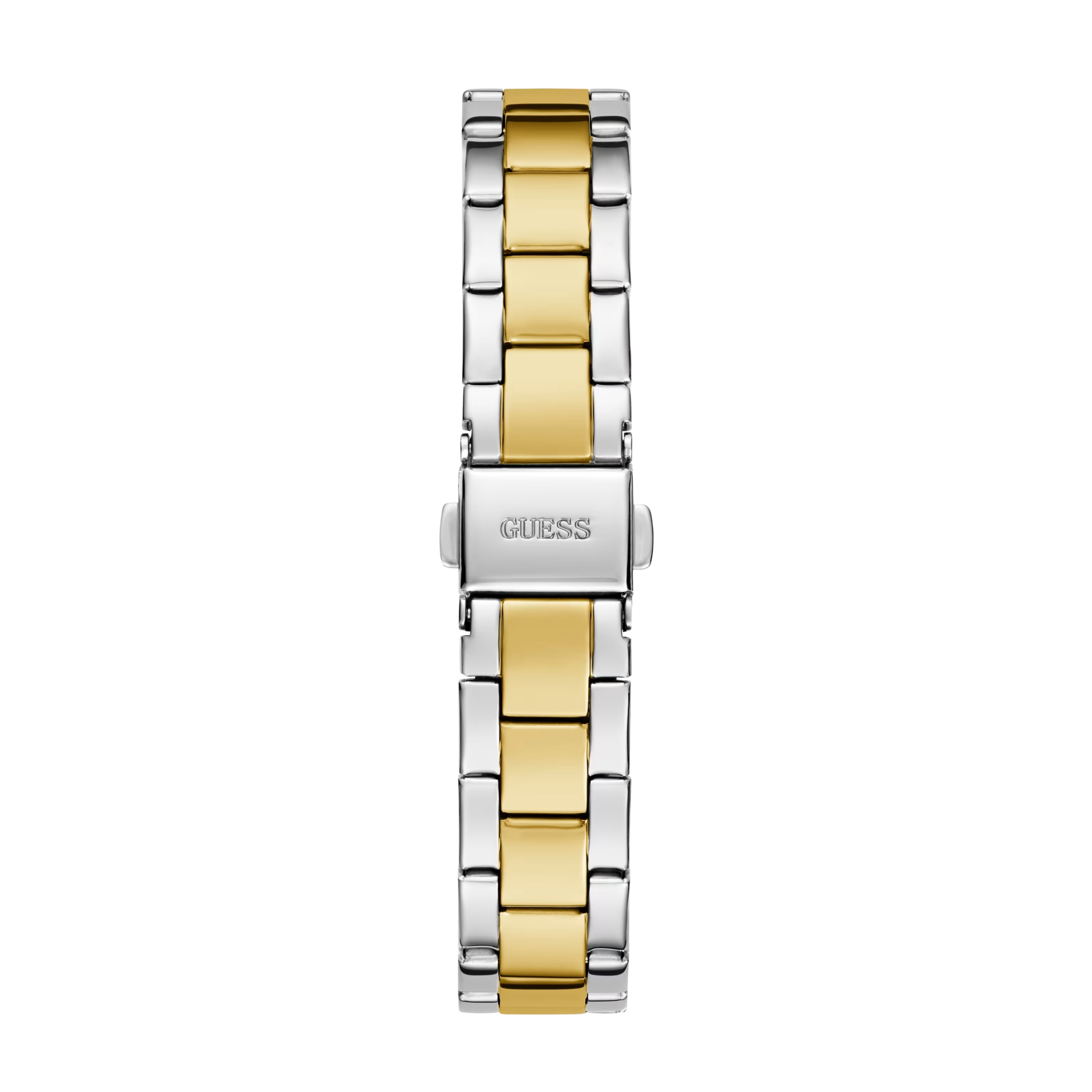 Guess Women Two Tone Analog Watch GW0841L2 - Silver Gold