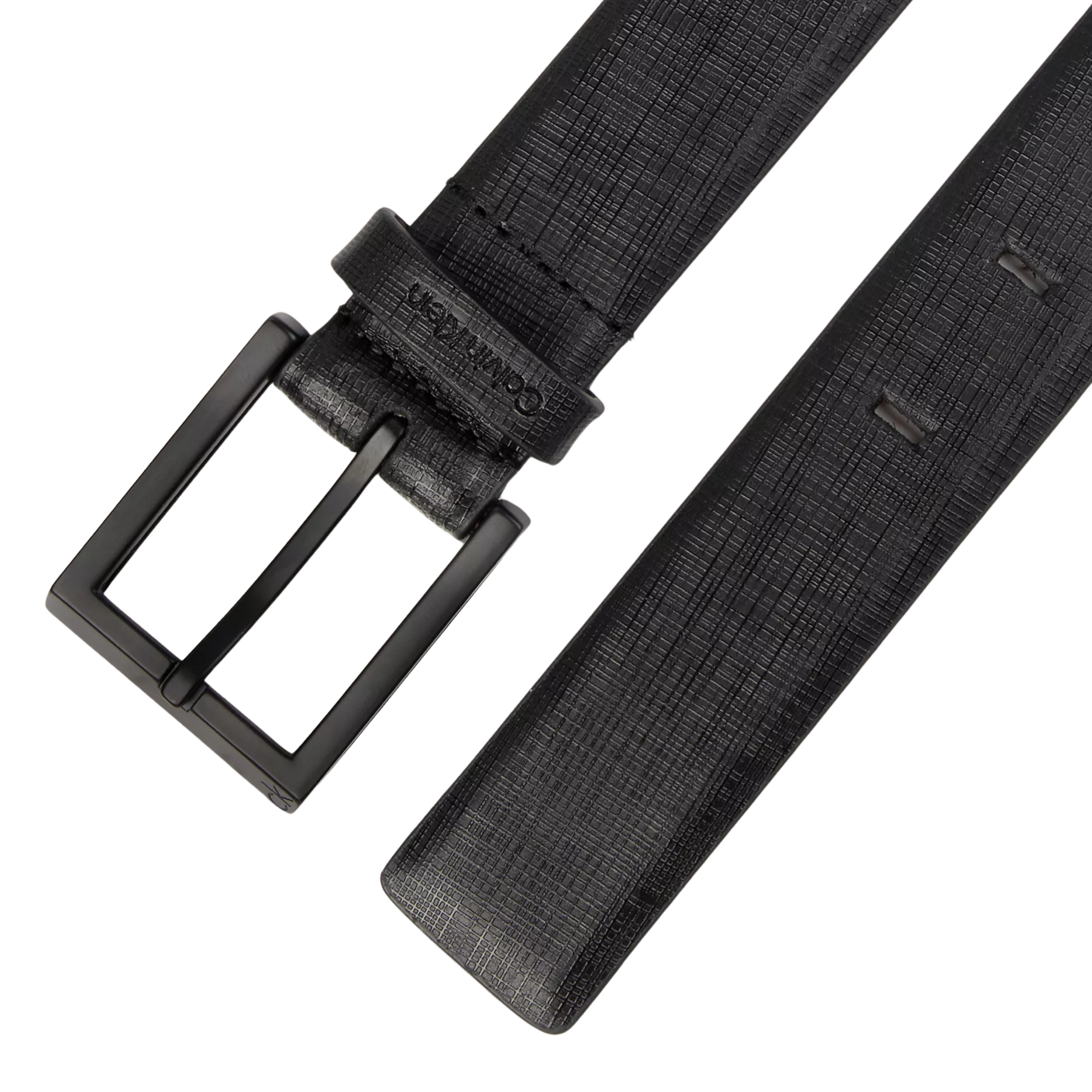 Calvin Klein Men Tech Harness Buckle Belt - Black