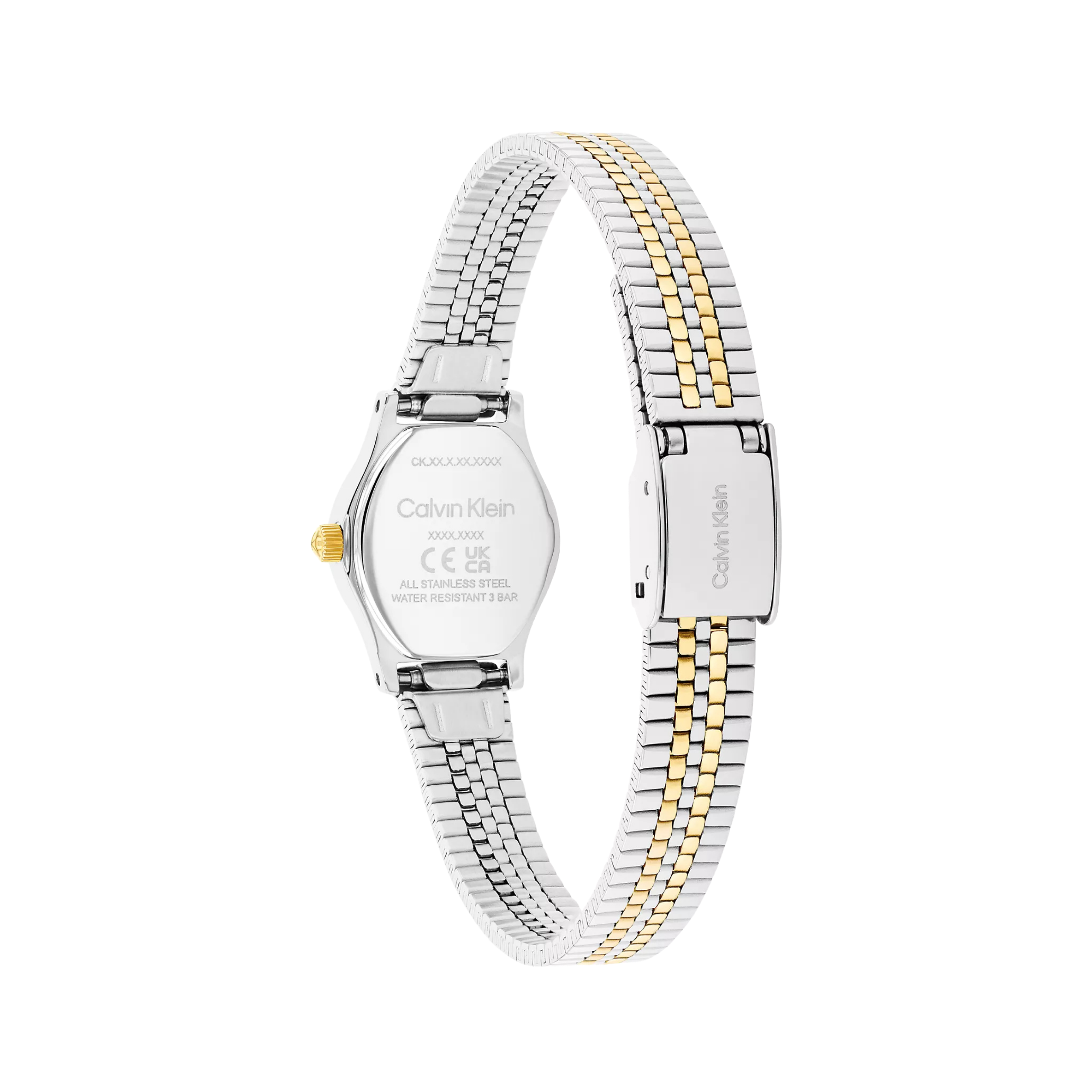 Calvin Klein Women Refined Minimalist Watch - Silver White