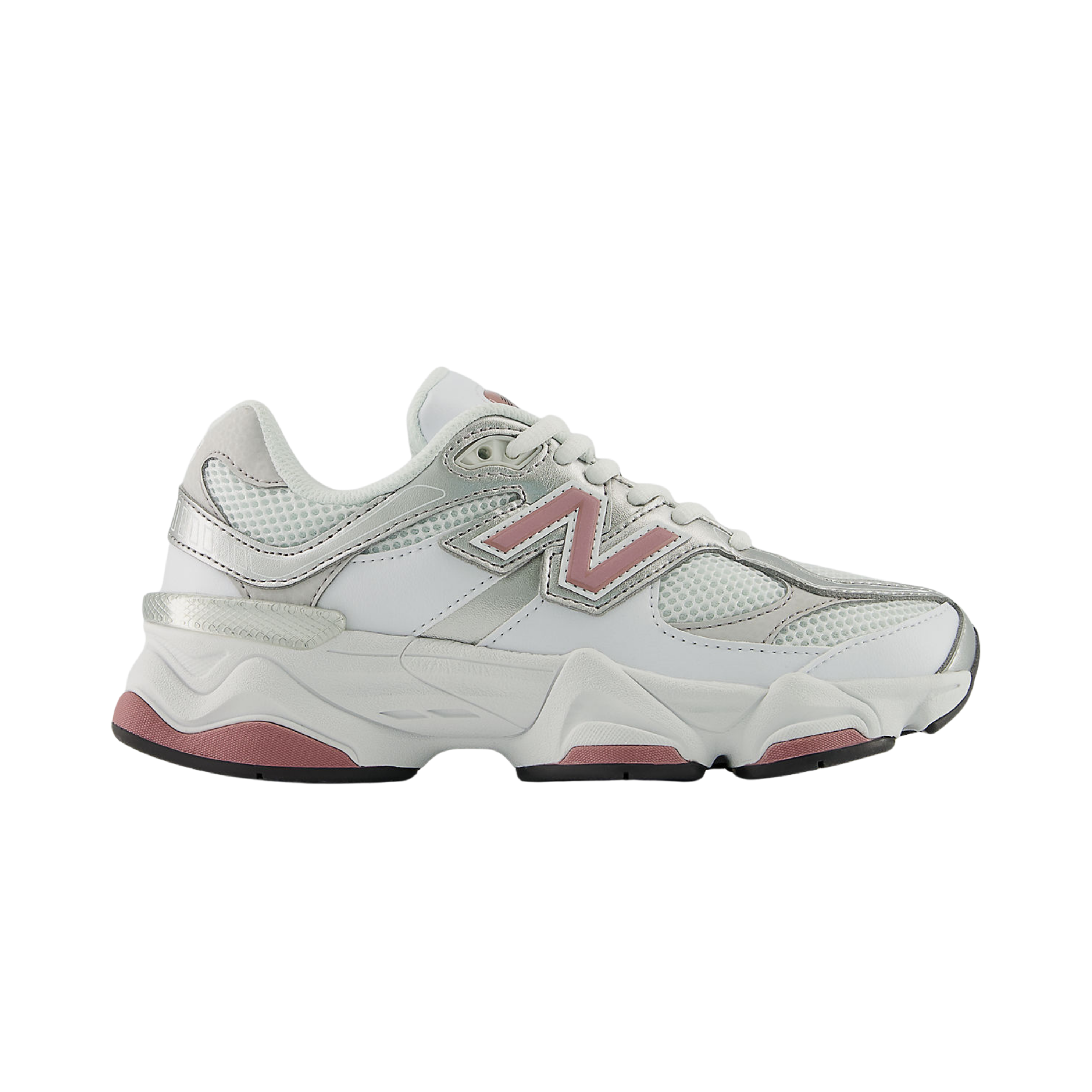 New Balance Big Kids 9060 - White Rosewood