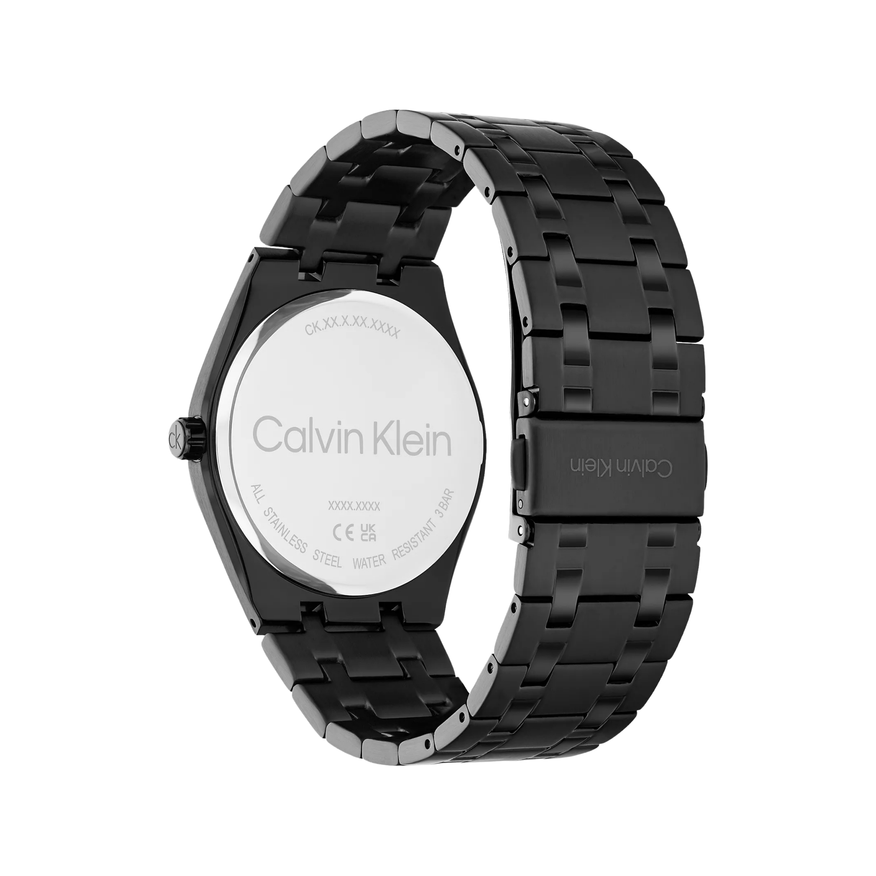 Calvin Klein Men Multifunction Link Bracelet Watch 25200522 - Black