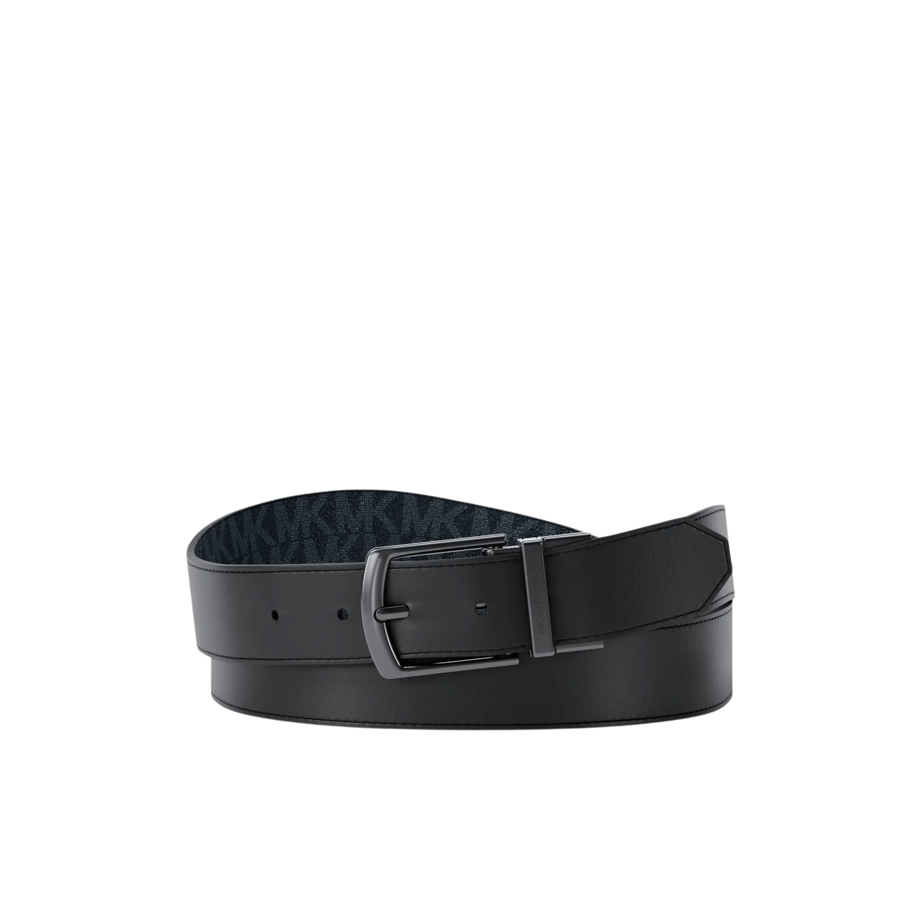 Michael Kors Men Reversible Belt - ADMRL PLBLUE