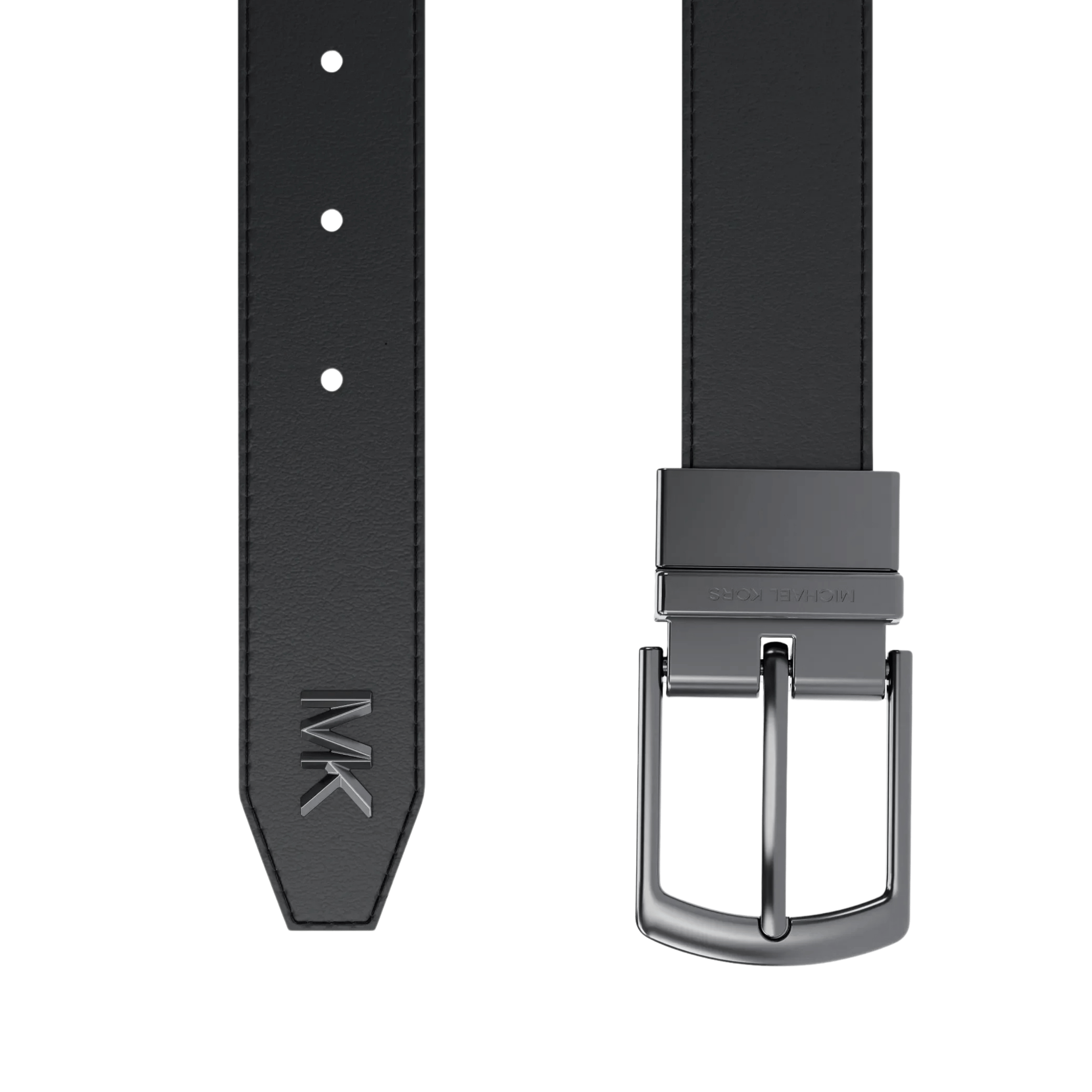Michael Kors Men Reversible Belt - ADMRL PLBLUE