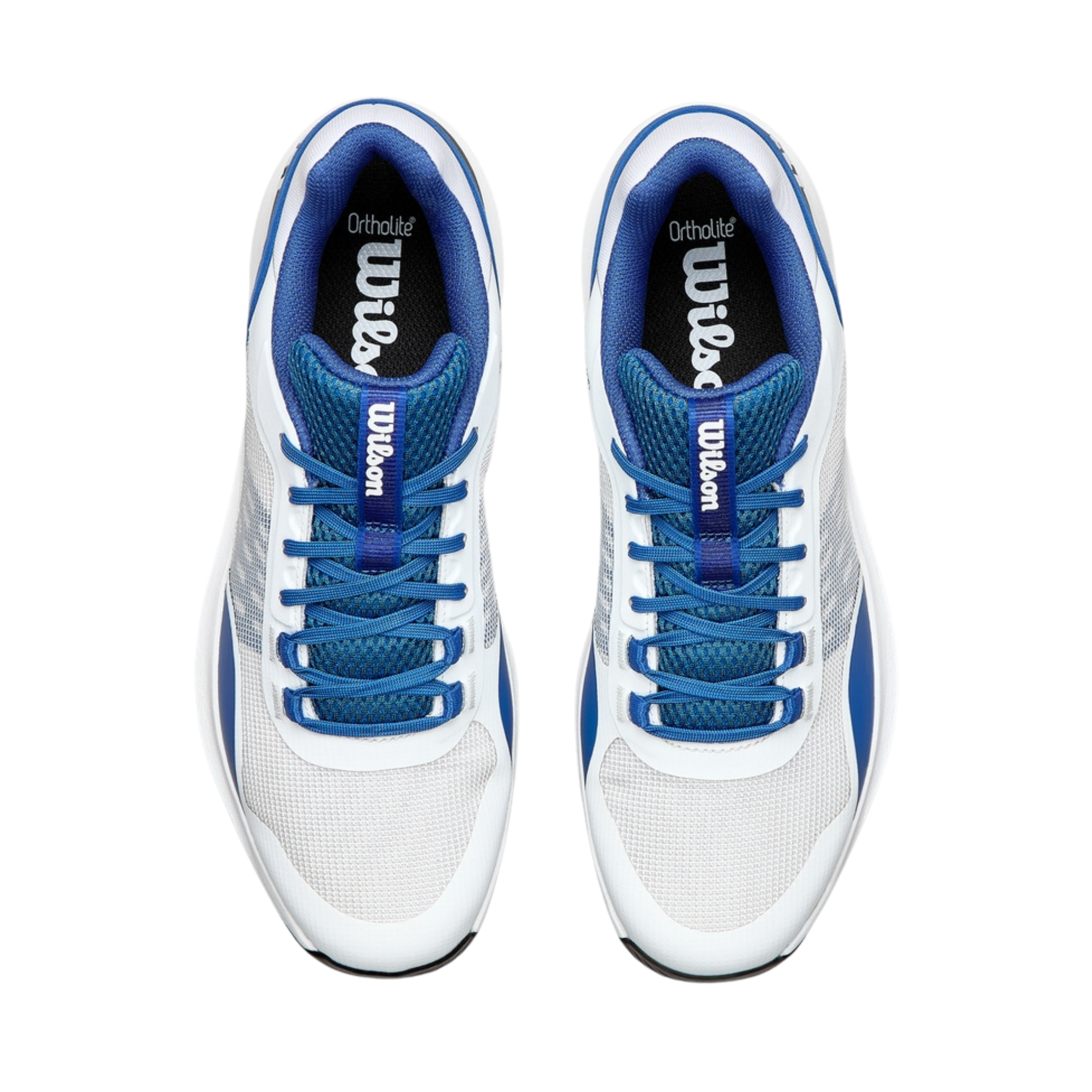 Wilson Men Hurakn Pro V2 Padel - White Deja Vu Blue Black