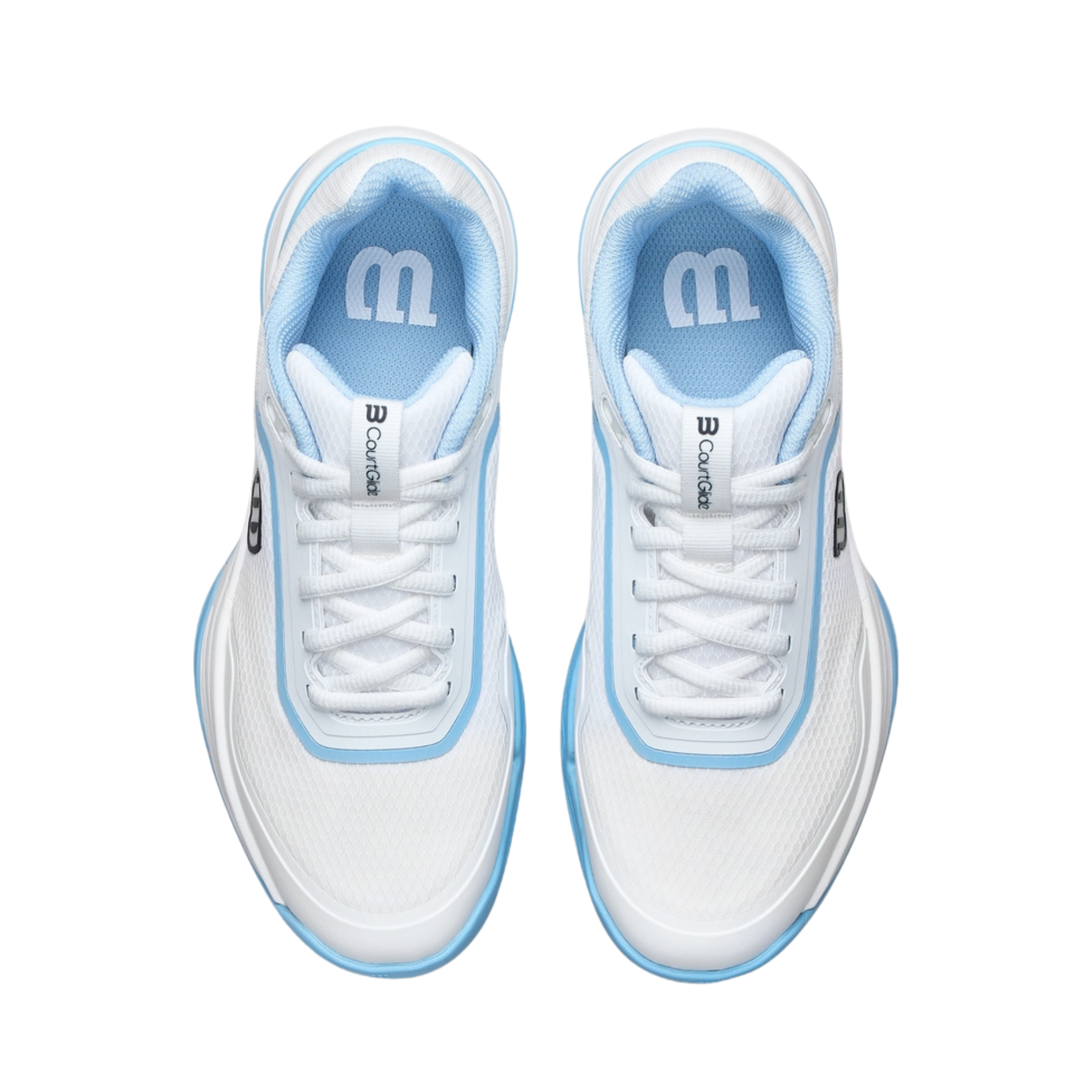 Wilson Women Courtglide Padel - White Airy Blue