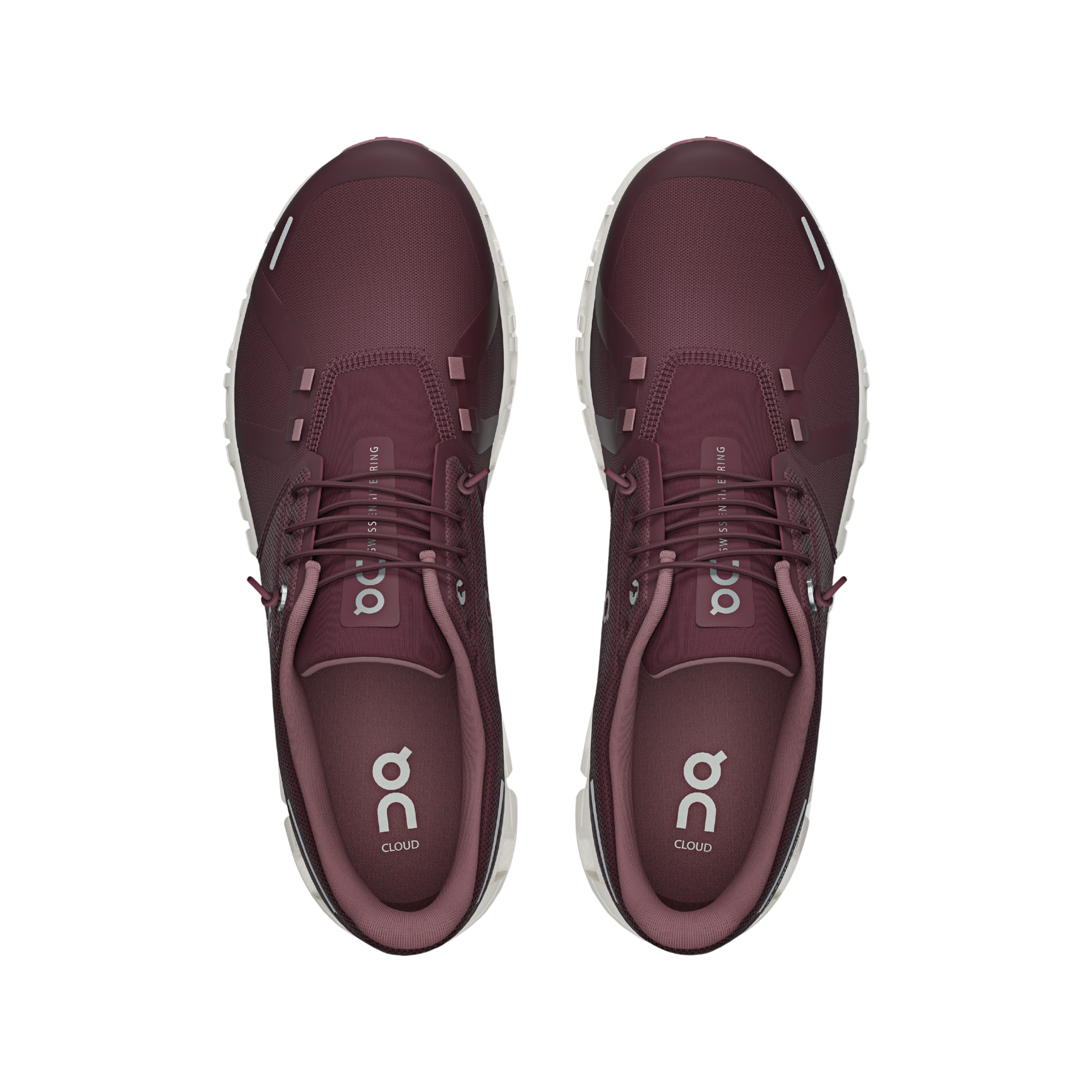 ON Men Cloud 6 - Maroon Ivory