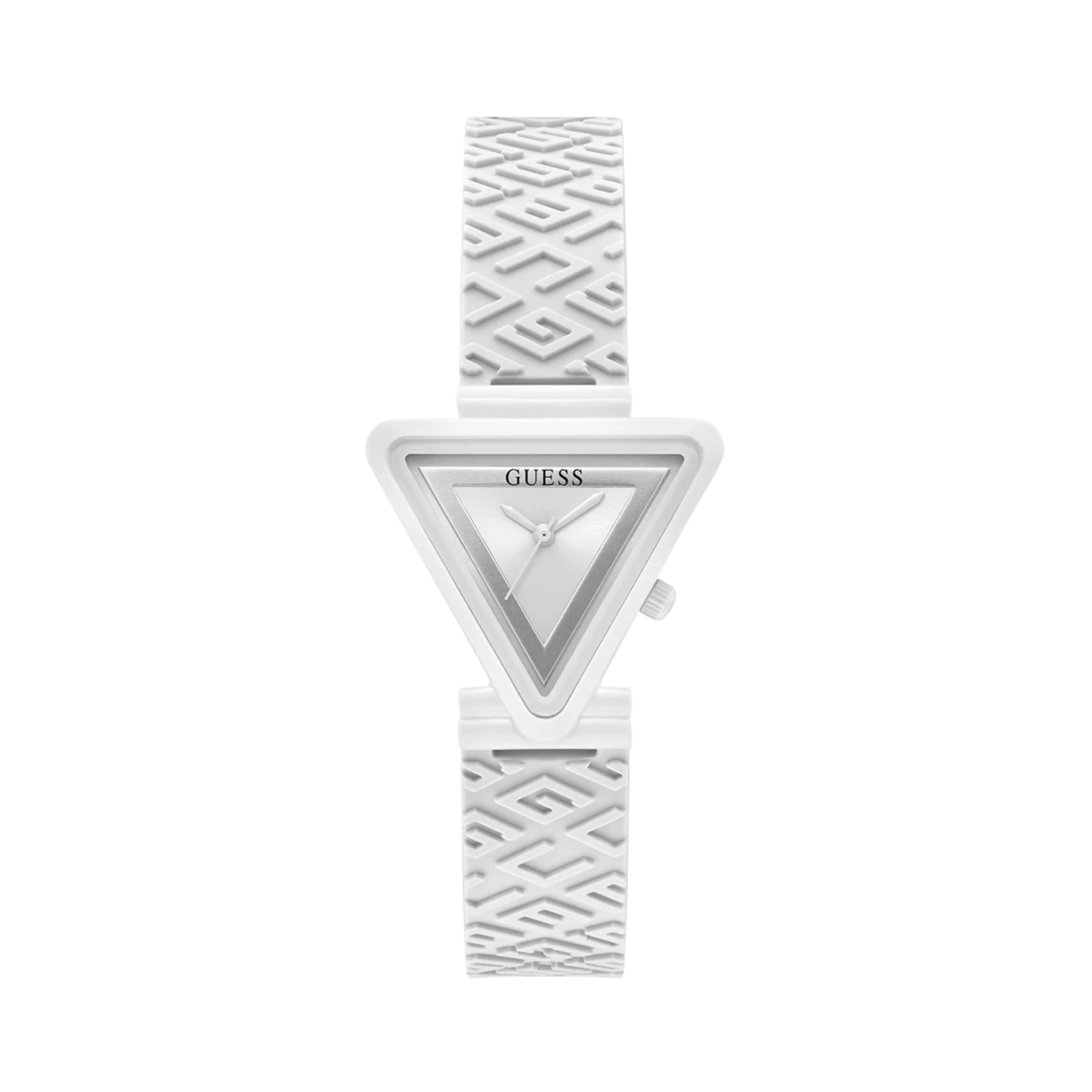 Guess Women White Analog Watch - White