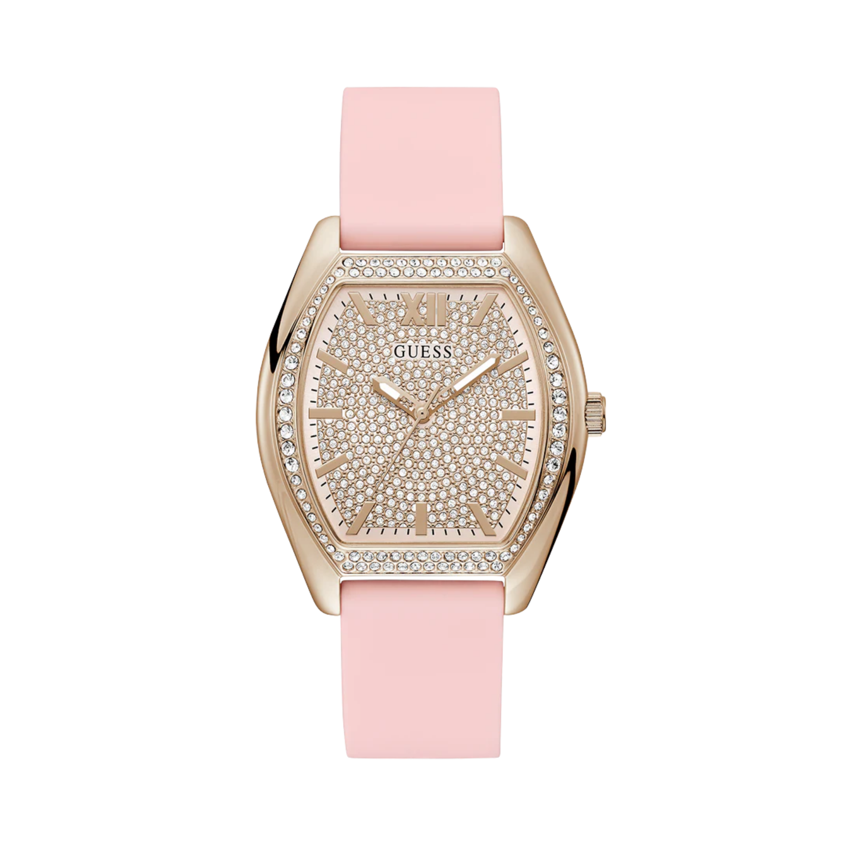 Guess Women Pink Rose Gold Tone Analog Watch U1407L2M - Pink Rose Gold