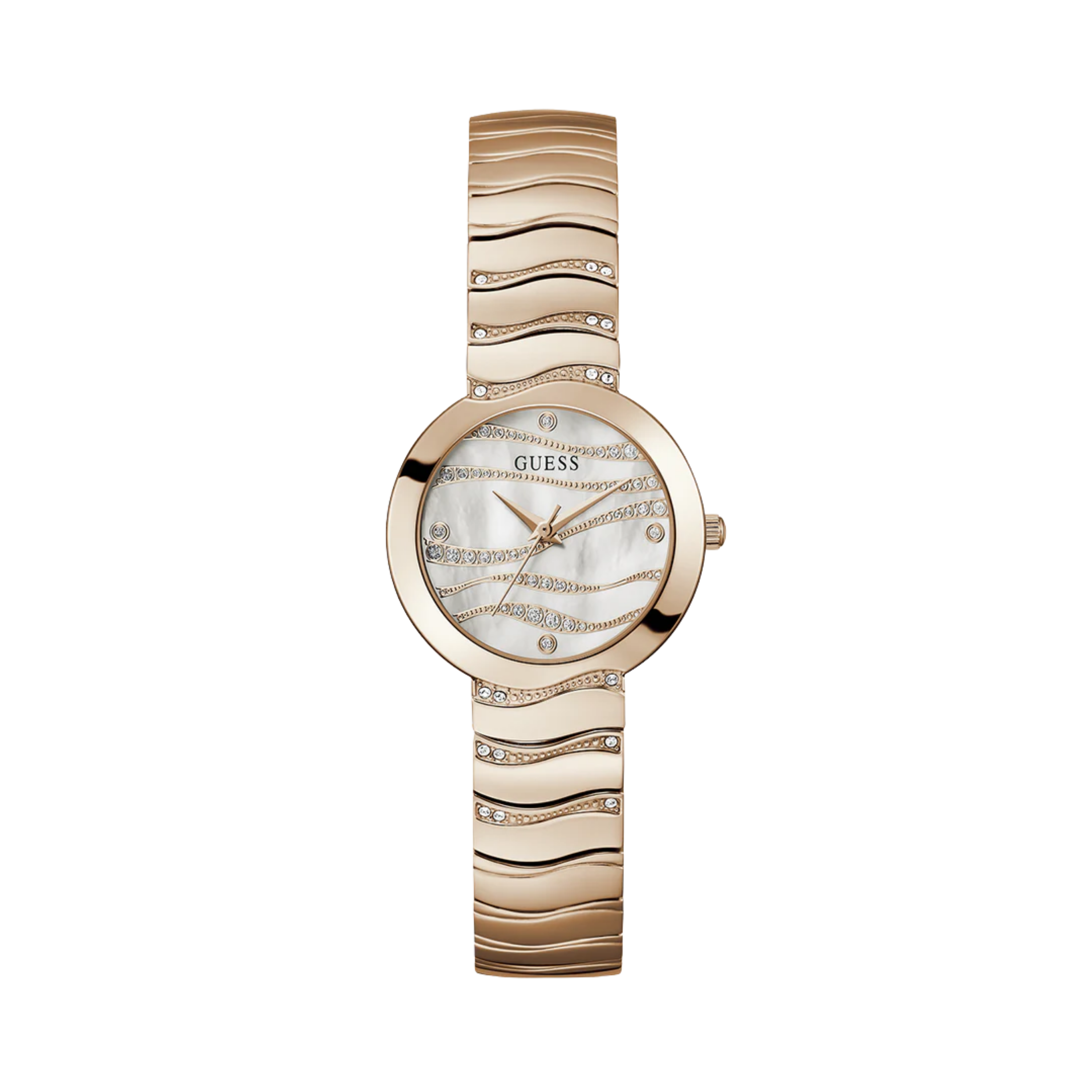 Guess Women Rose Gold Tone Analog Watch GW0871L3 - Rose Gold