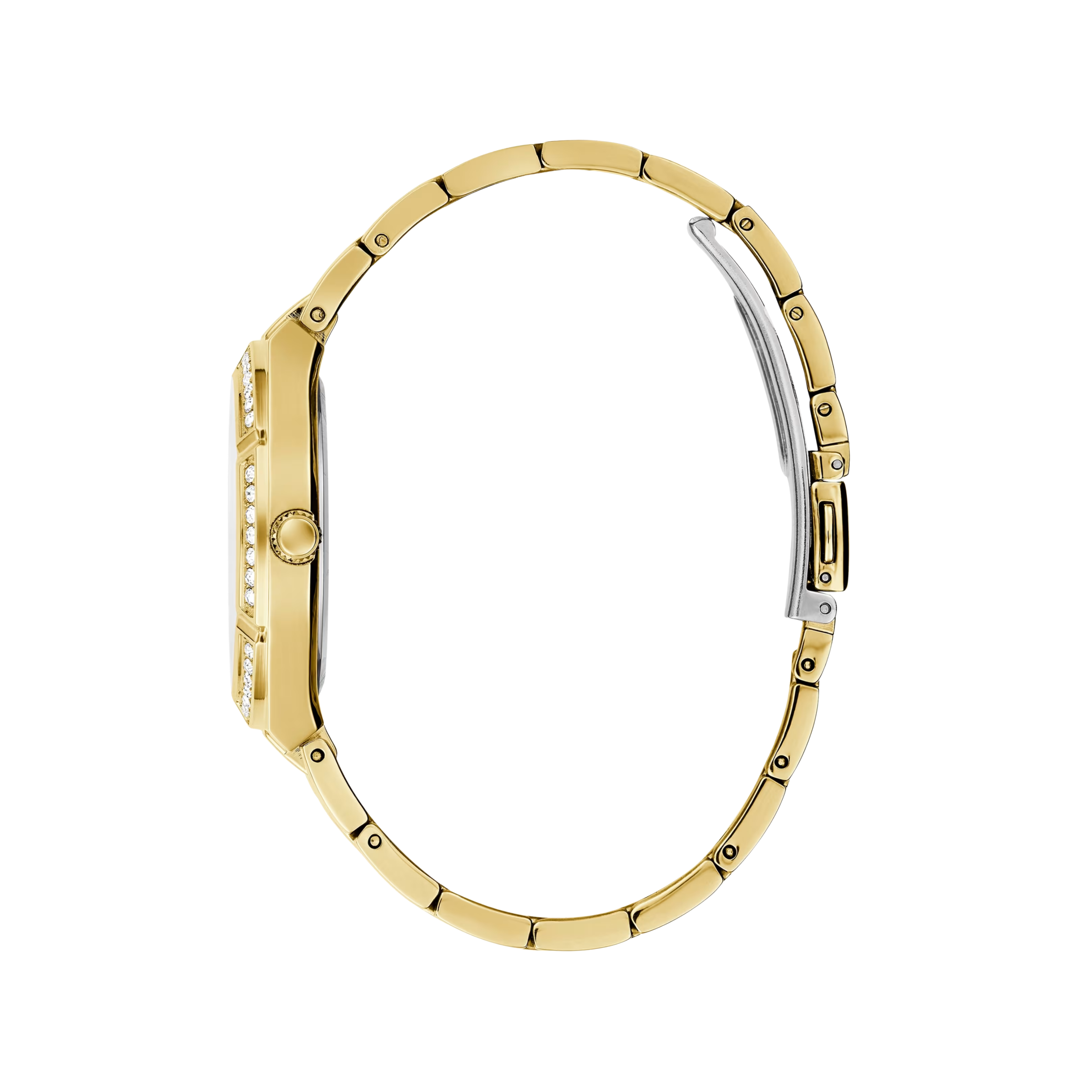 Guess Women Gold Tone Analog Watch GW0033L8 - Gold