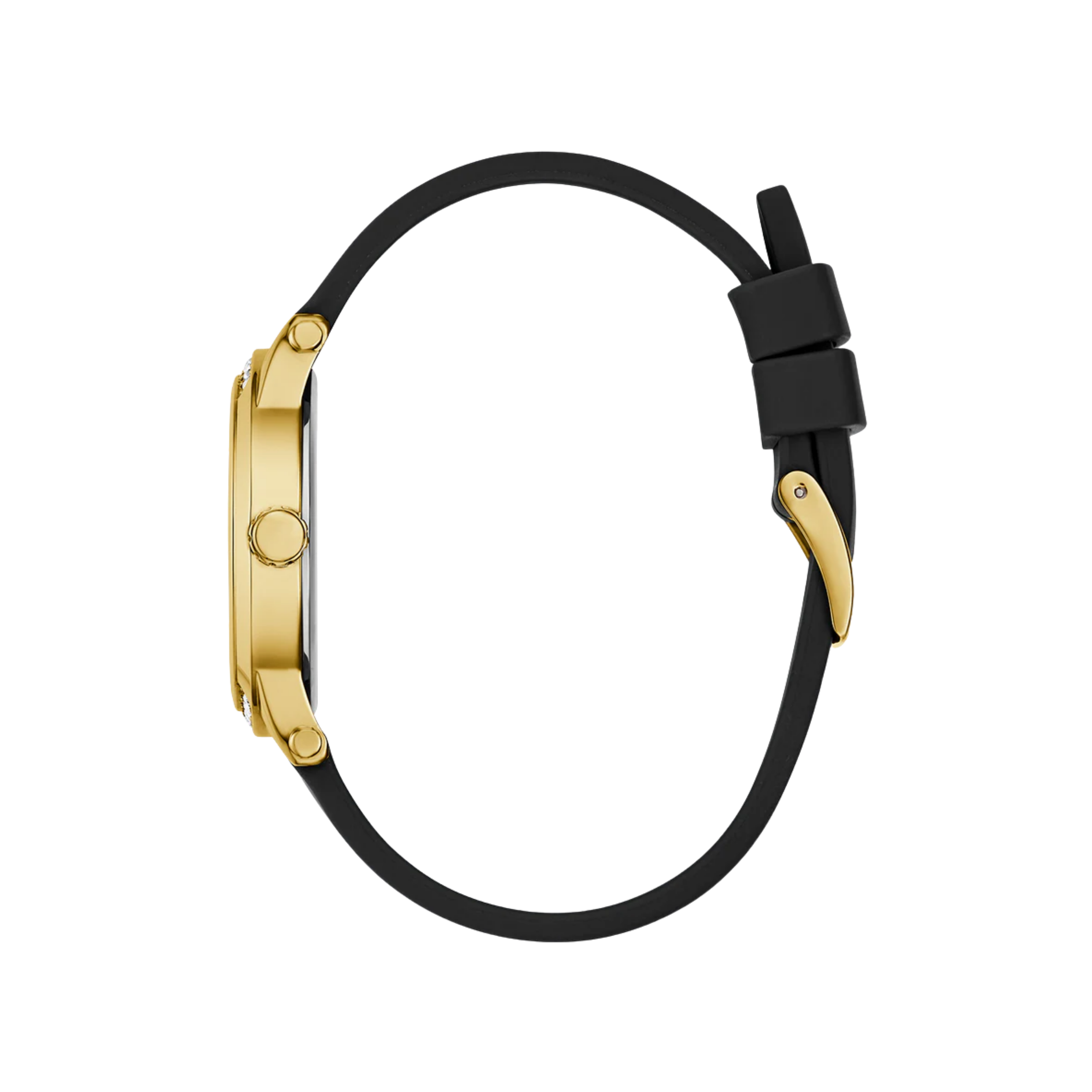 Guess Women Black Gold Tone Analog Watch GW0860L1 - Black Gold