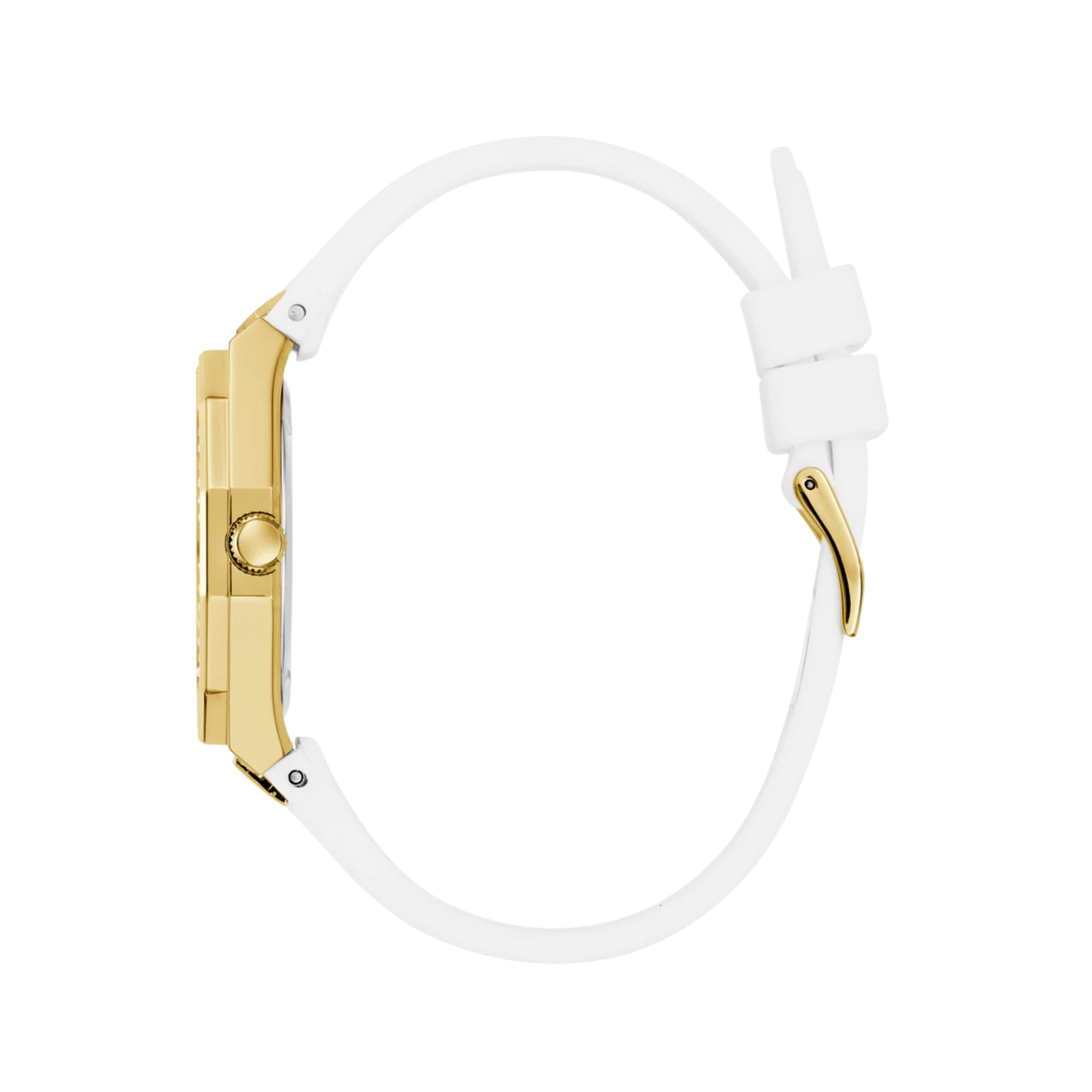Guess Women White Gold Tone Analog Watch GW0872L1 - White Gold