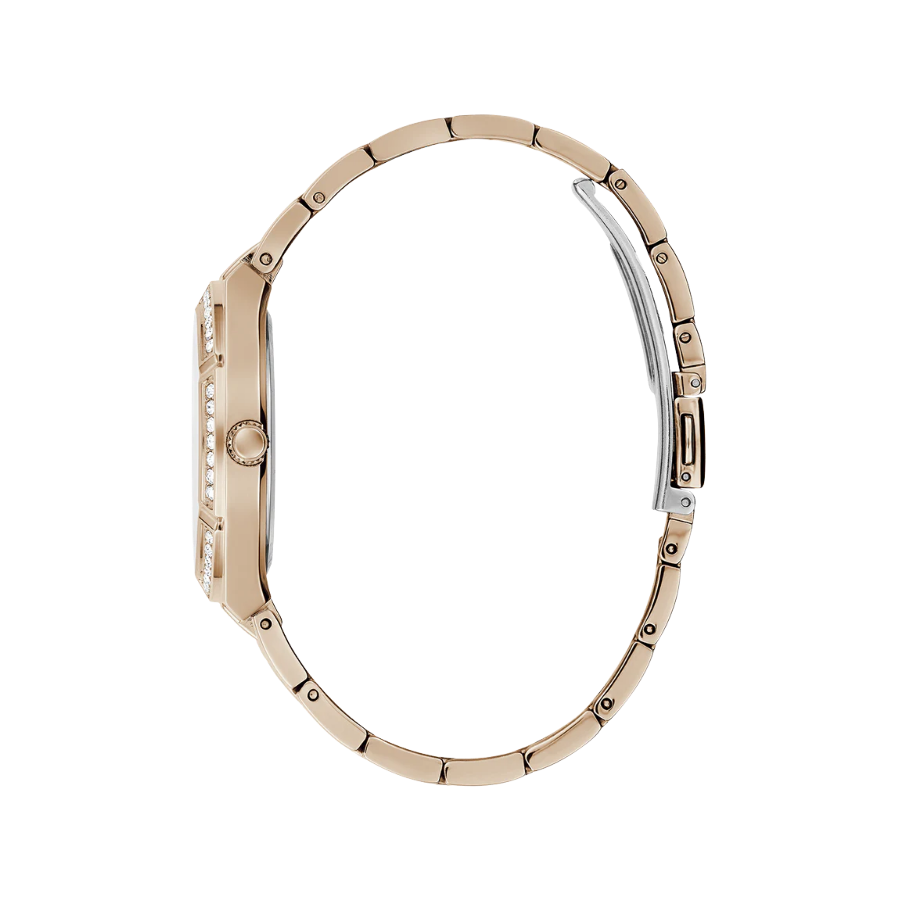 Guess Women Rose Gold Tone Analog Watch GW0033L11 - Rose Gold