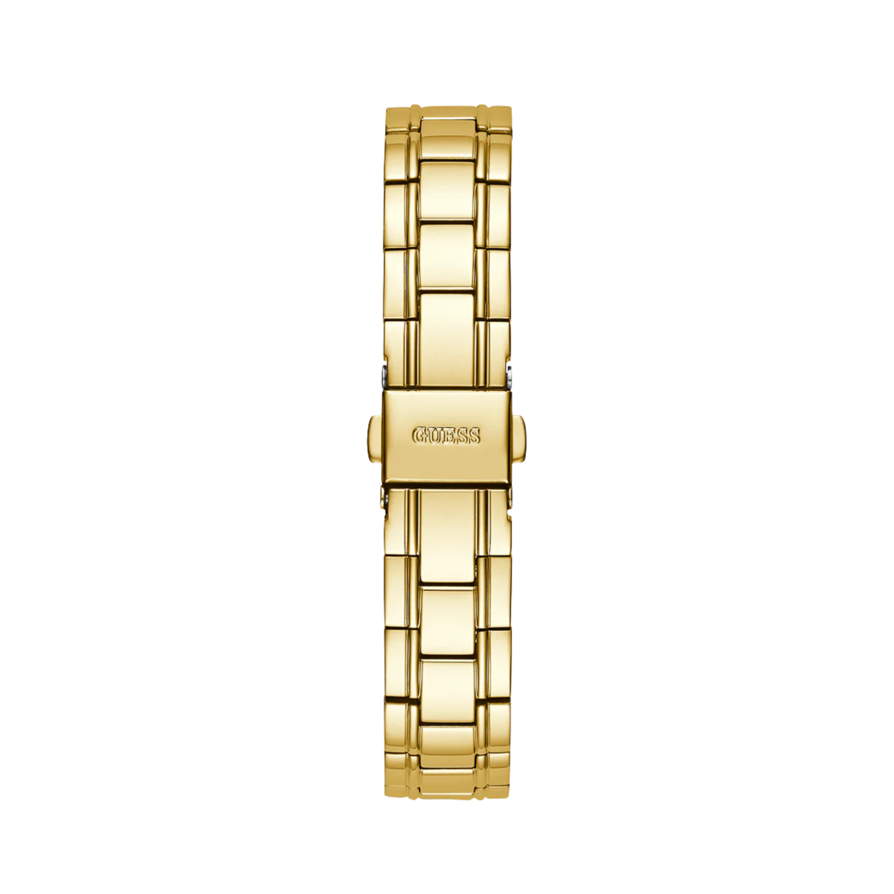 Guess Women Gold Tone Day Date Watch - Gold