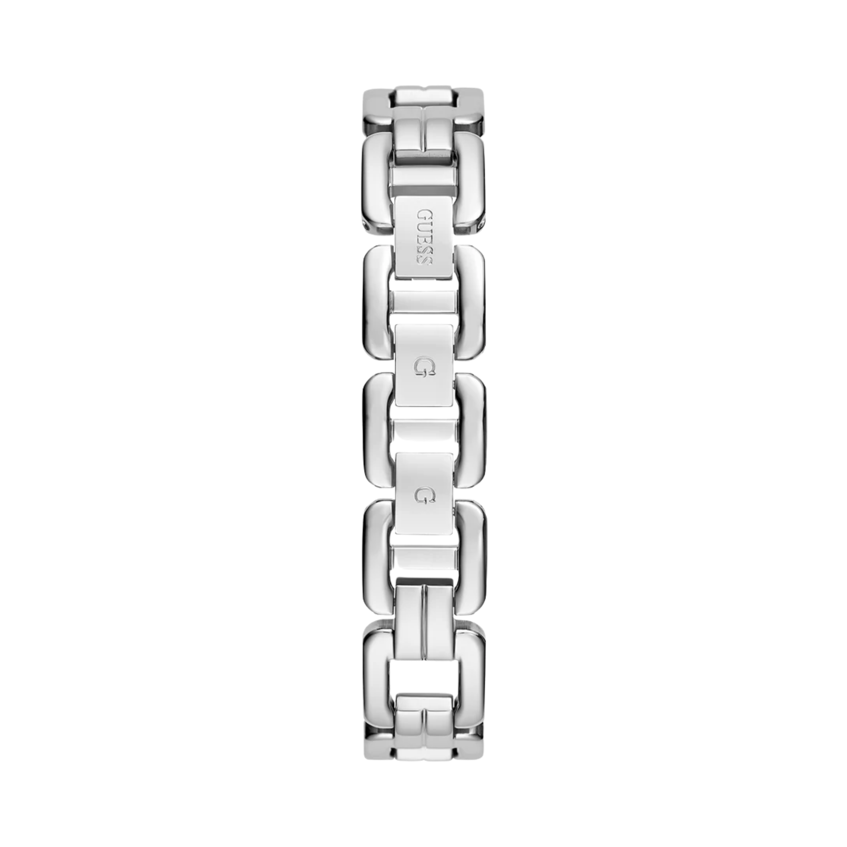 Guess Women Silver Two Tone Analog Watch U1387L4M - Silver Rose Gold