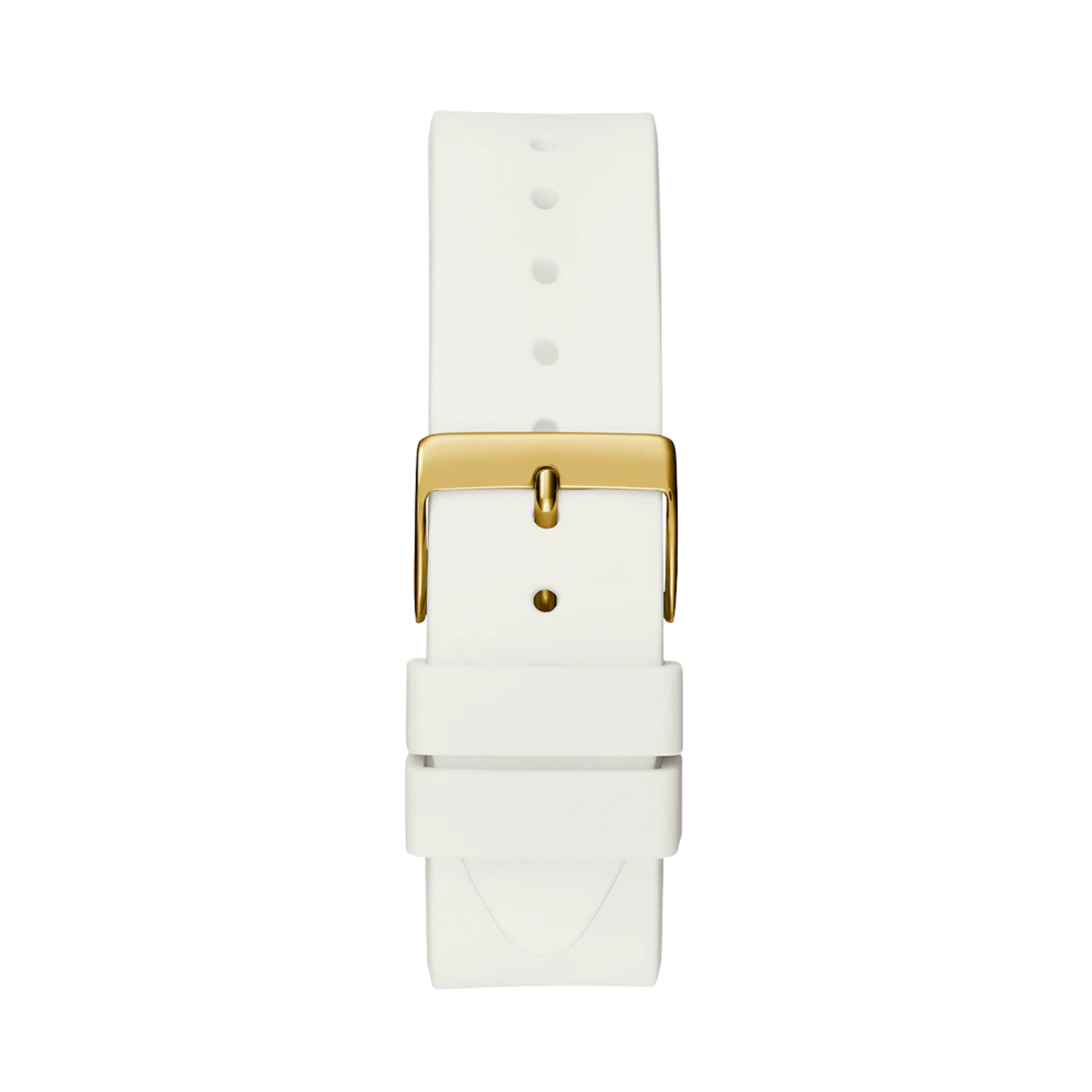 Guess Women White Gold Tone Analog Watch U1203L1M - White Gold