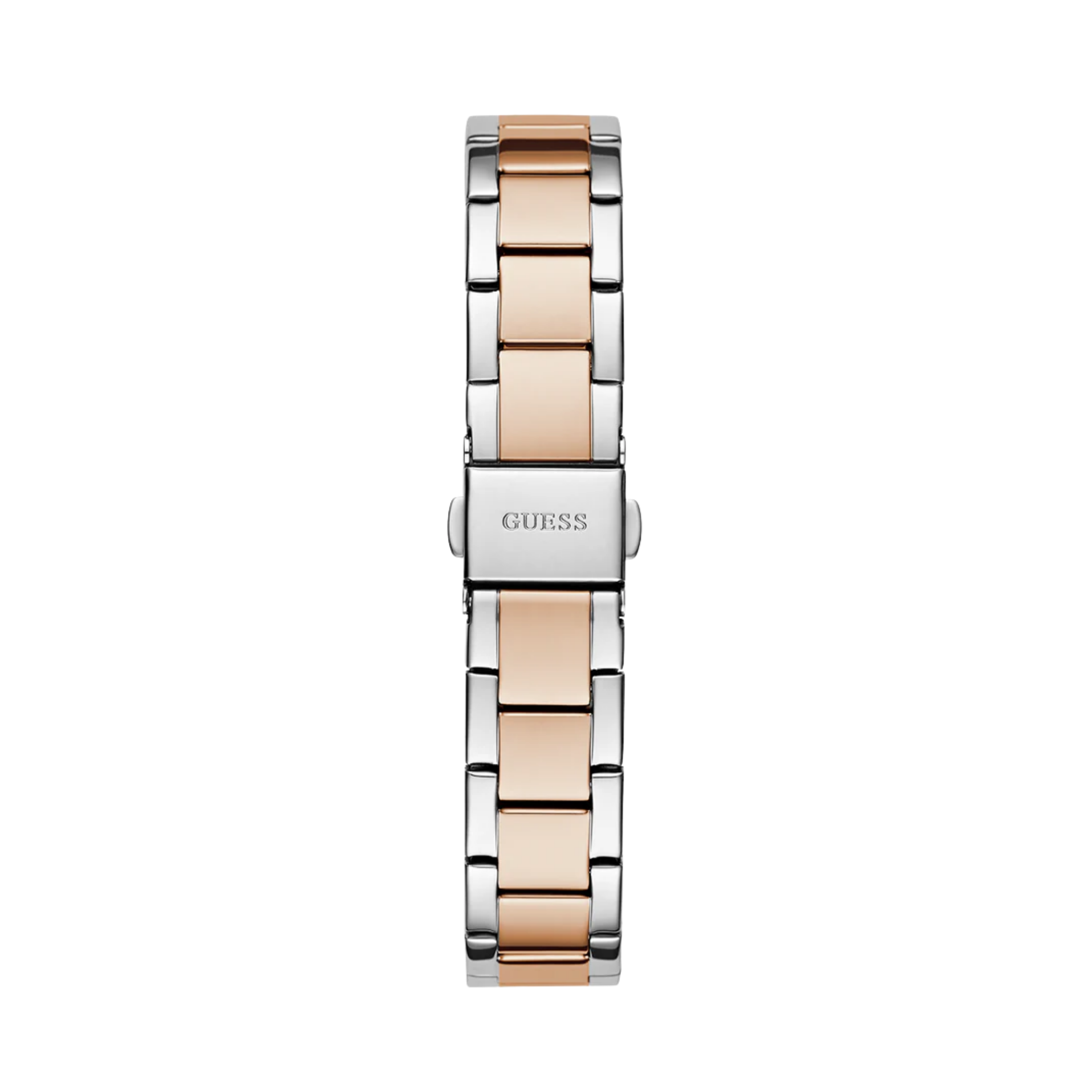 Guess Women Two Tone Analog Watch GW0767L5 - Silver Rose Gold