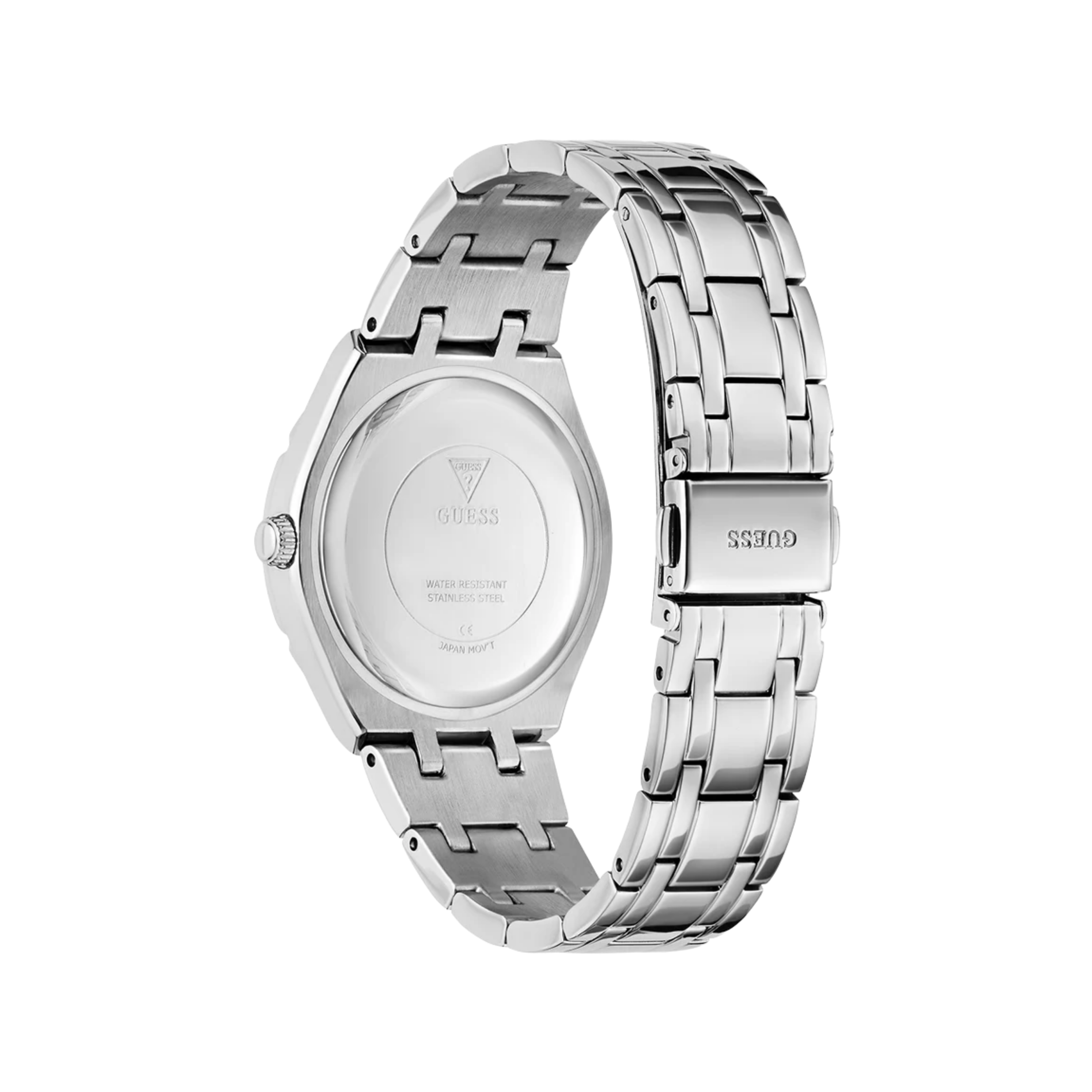Guess Women Silver Tone Analog Watch GW0033L10 - Silver