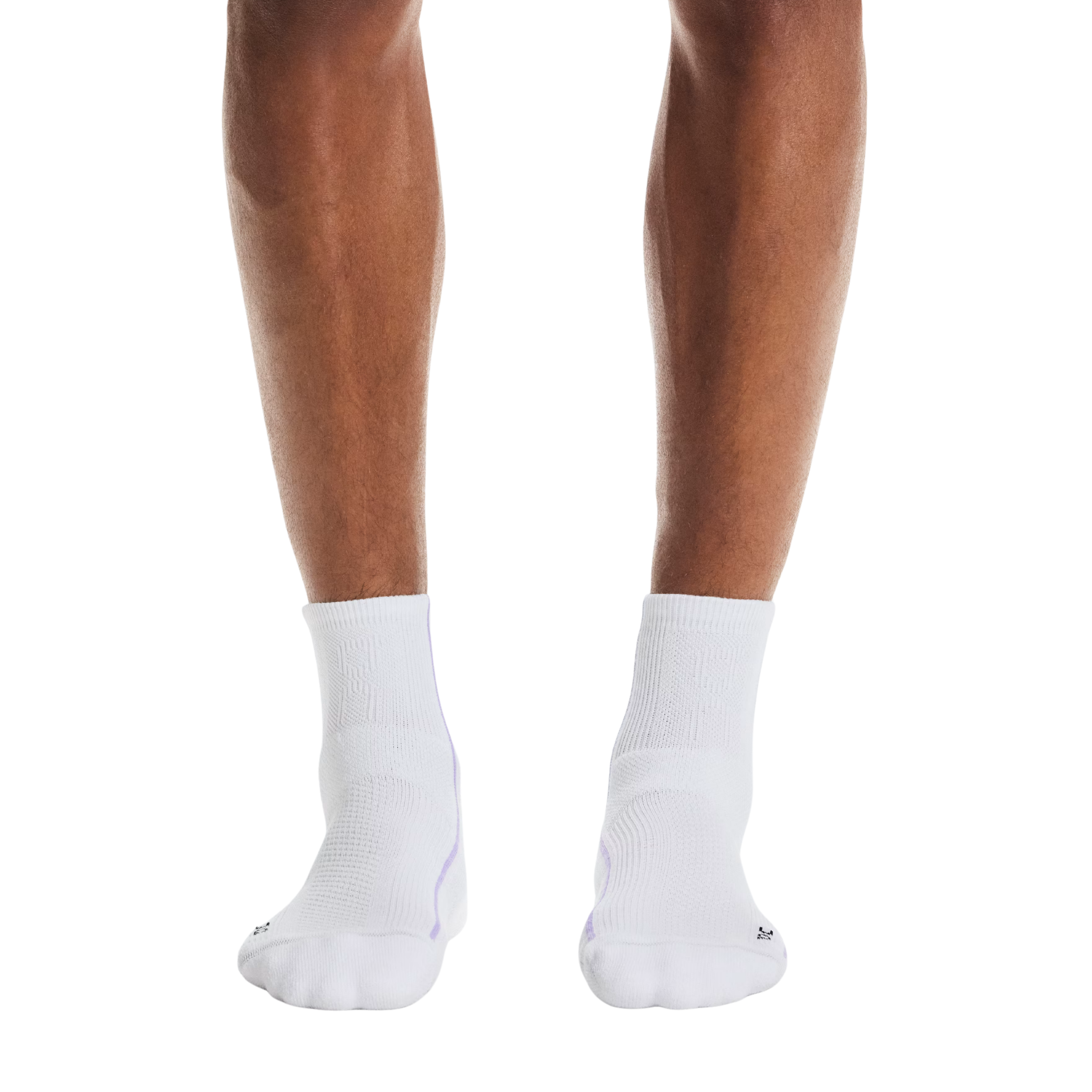 On Court Sock Mid - White Bloom
