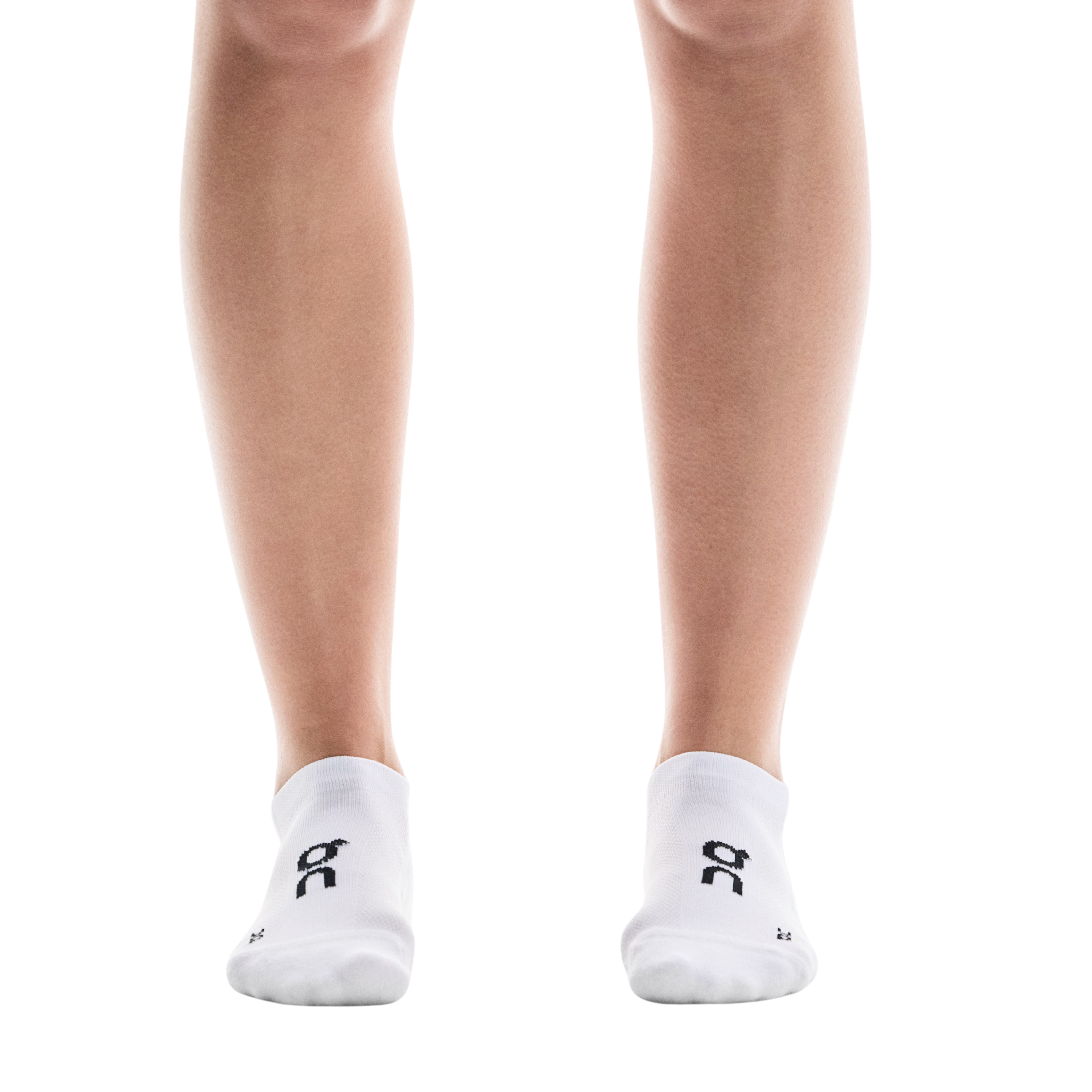 On Core Run Sock Low 2P - White