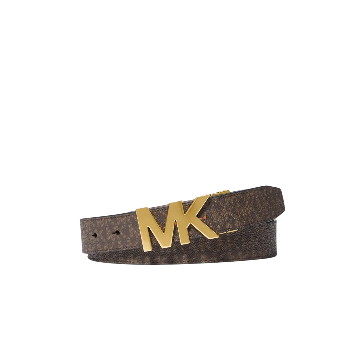 Michael Kors Men Reversible Signature Logo Buckle Belt - Luggage