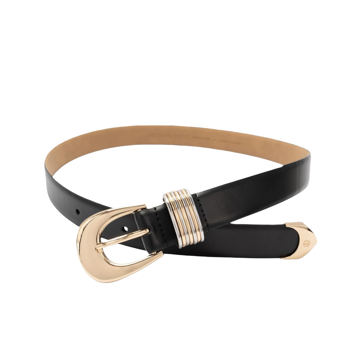 Michael Kors Women 1.2 Inch Belt - Black