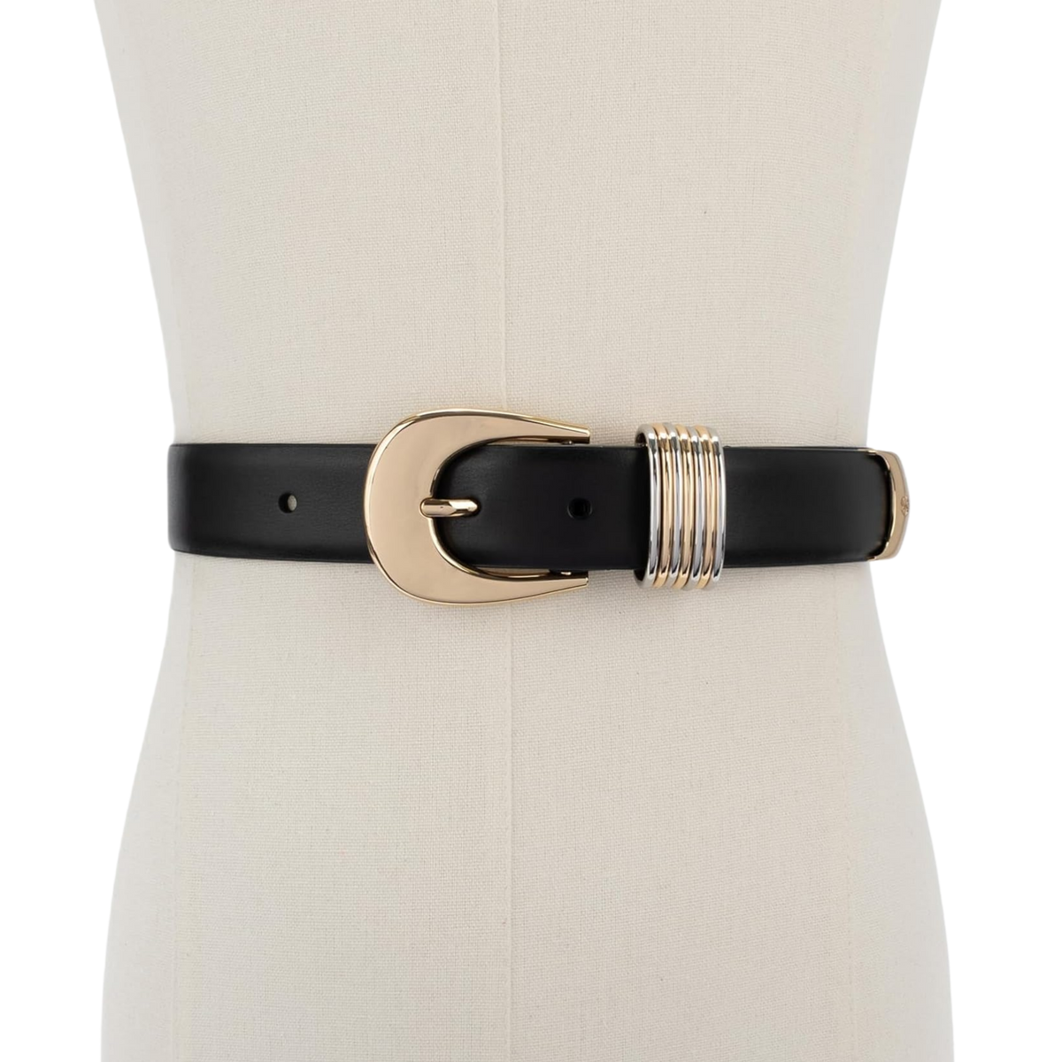 Michael Kors Women 1.2 Inch Belt - Black