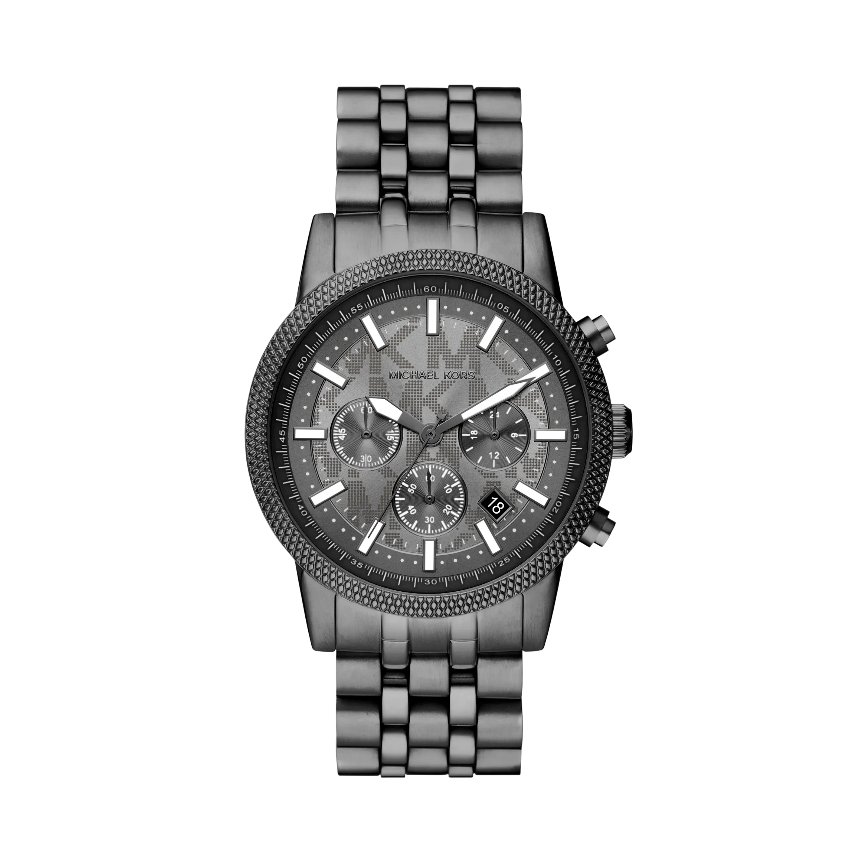 Michael Kors Women Oversized Hutton Gunmetal Watch - Gunmetal