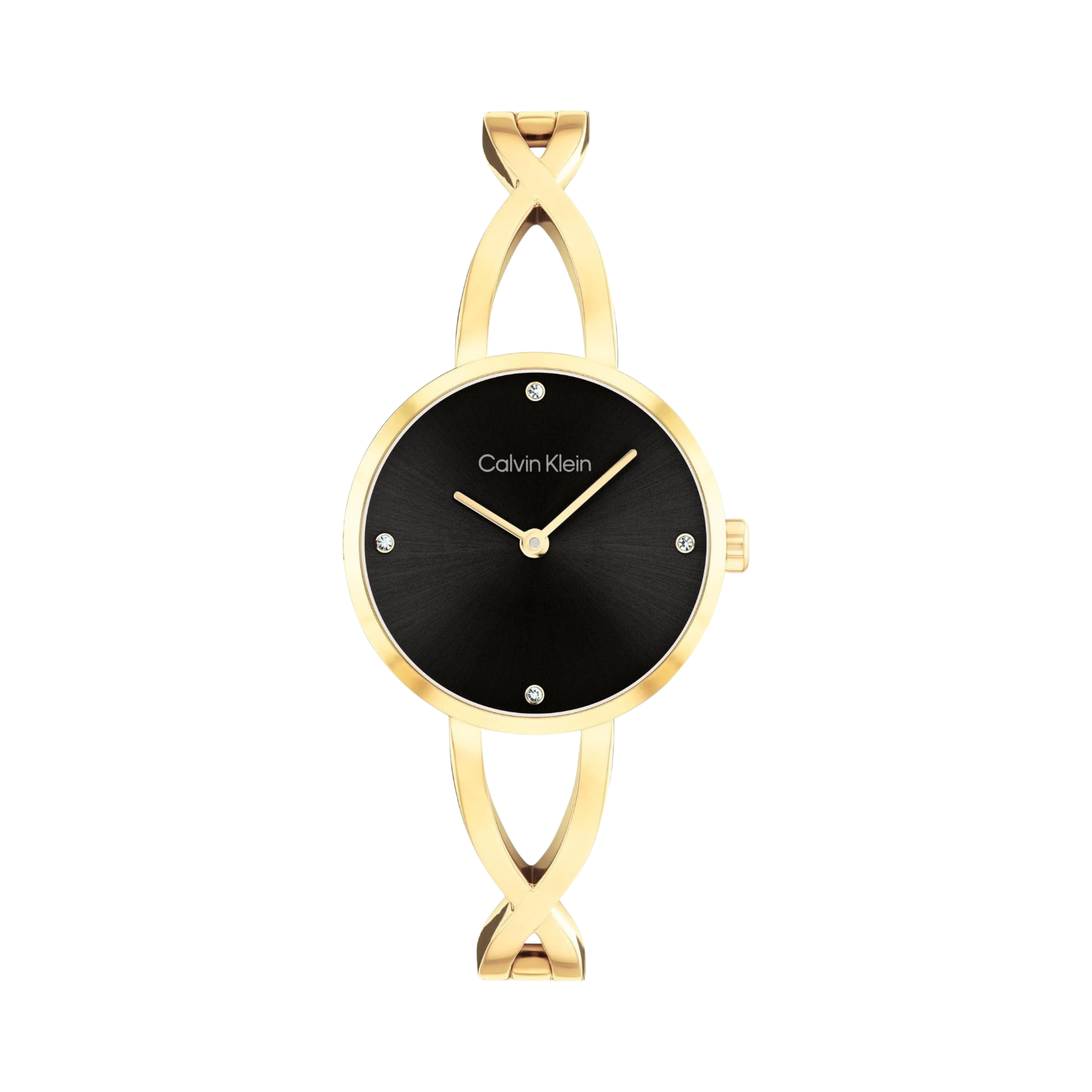 Calvin Klein Women Sculpted Embrace Watch - Gold