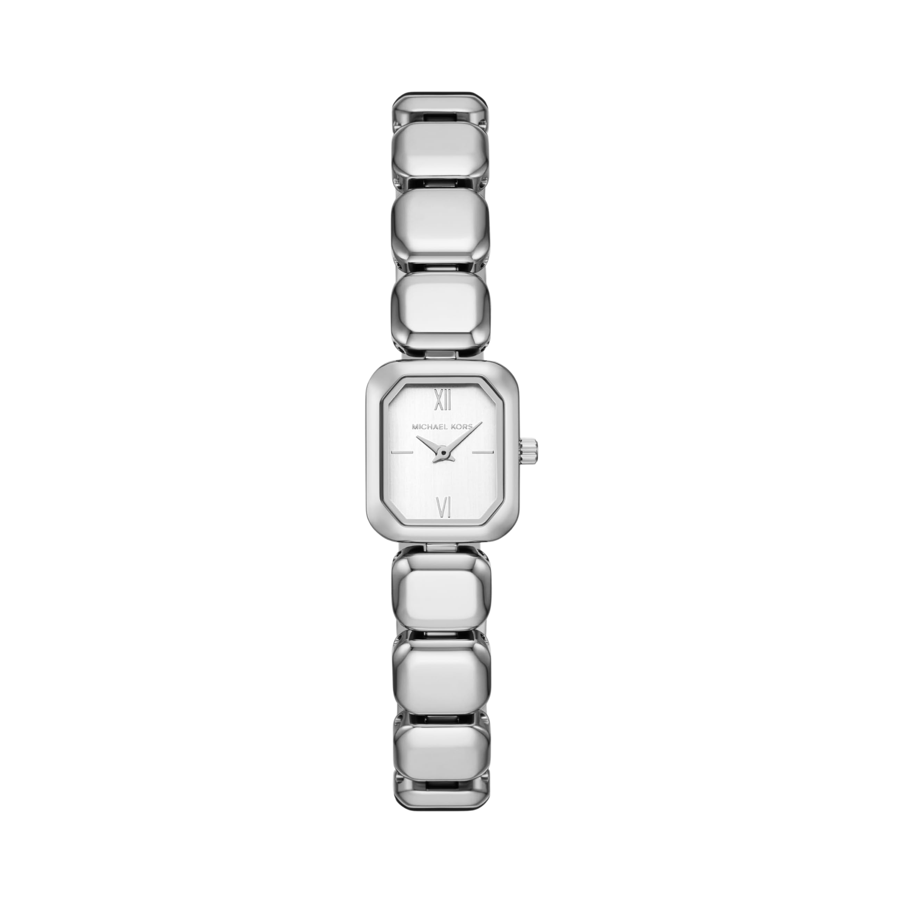 Michael Kors Women Cami Stainless Steel Watch - Silver
