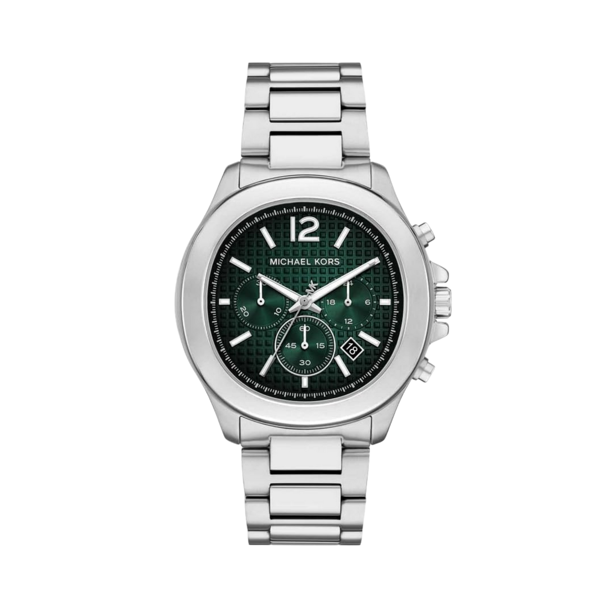 Michael Kors Men Sage Stainless Steel Watch - Silver