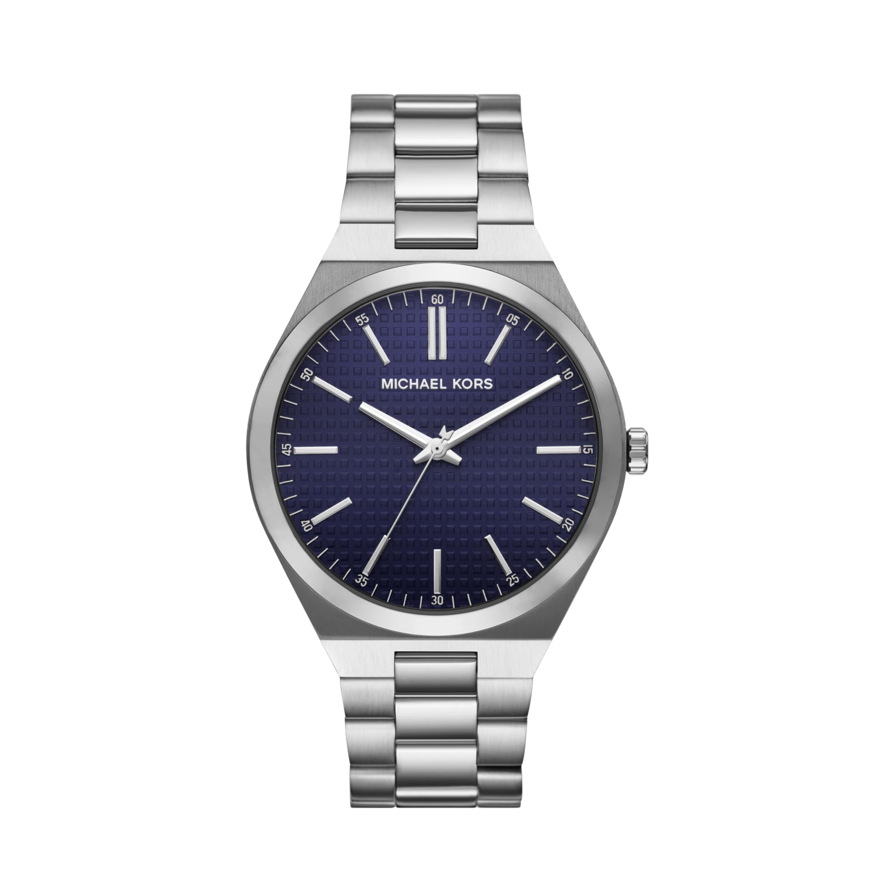 Michael Kors Men Lennox Stainless Steel Watch - Silver