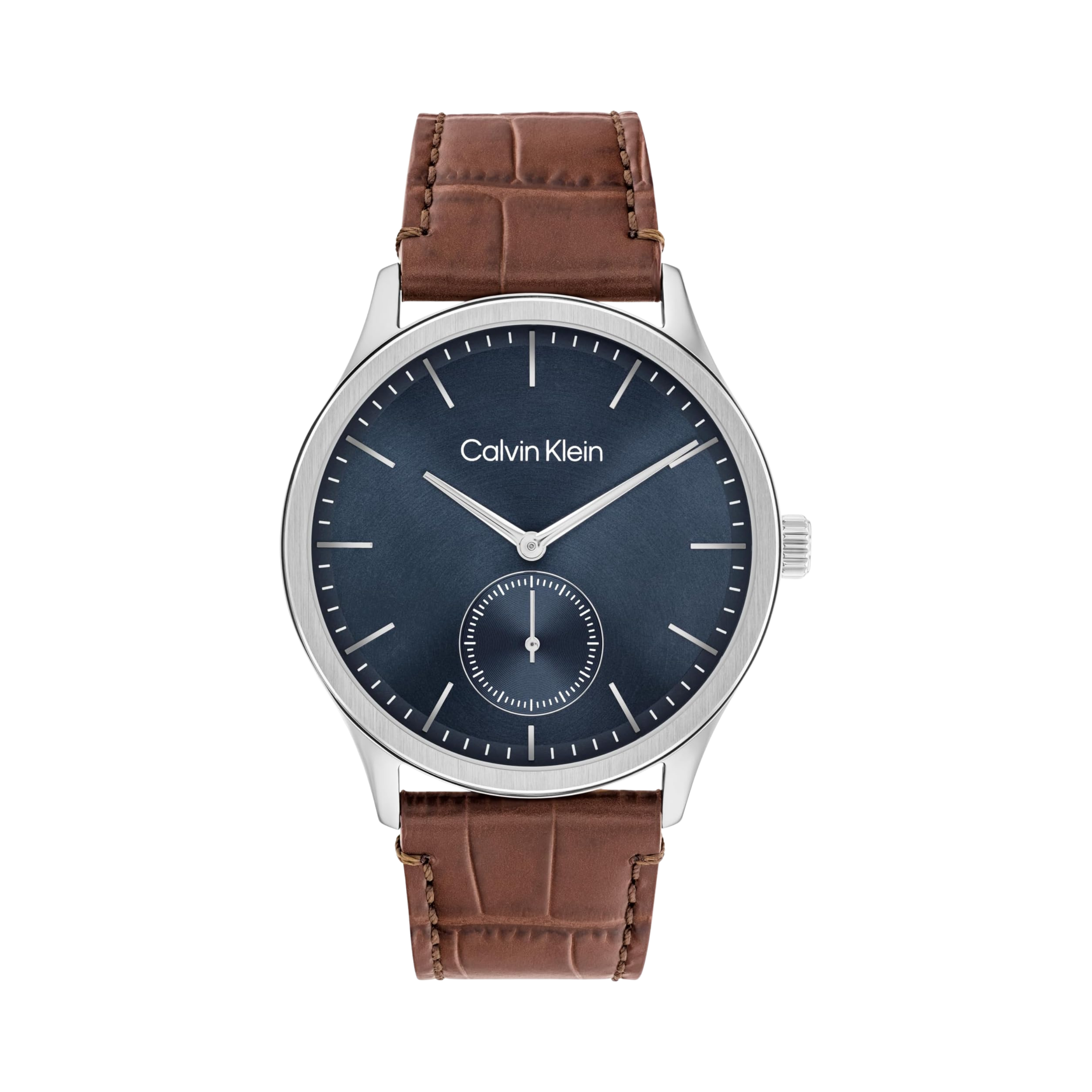 Calvin Klein Men Tailored Quartz Watch - Brown Blue