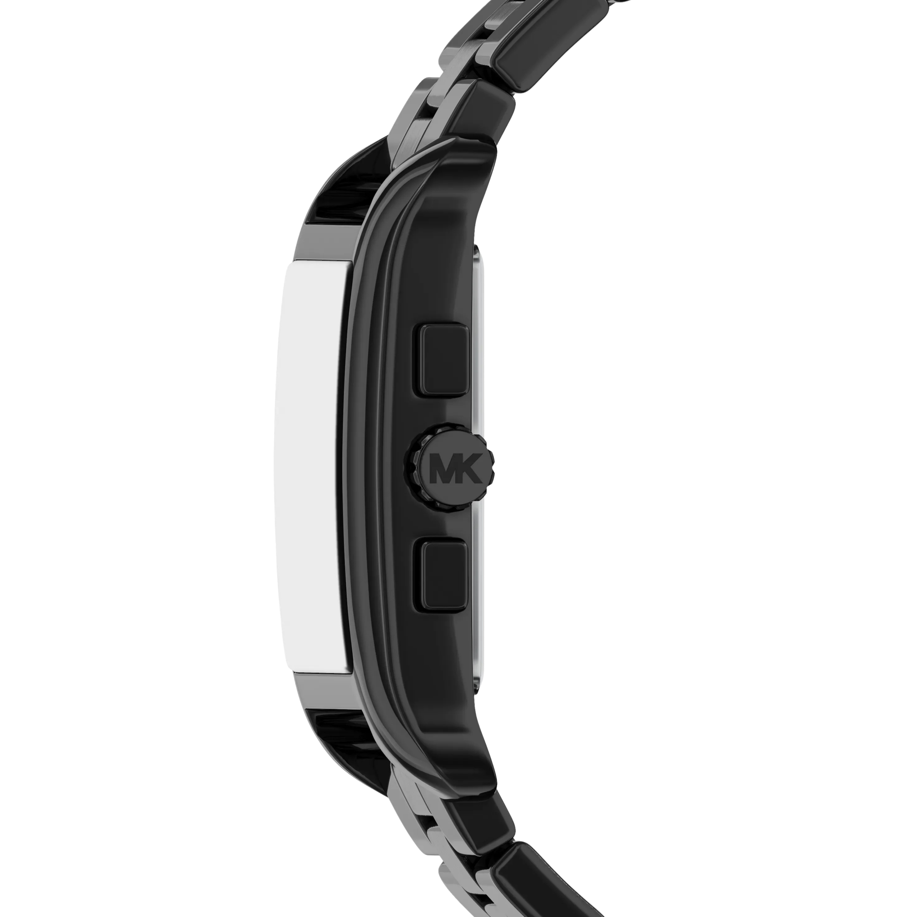 Michael Kors Women Oversized Monroe Black Tone Watch  - Black