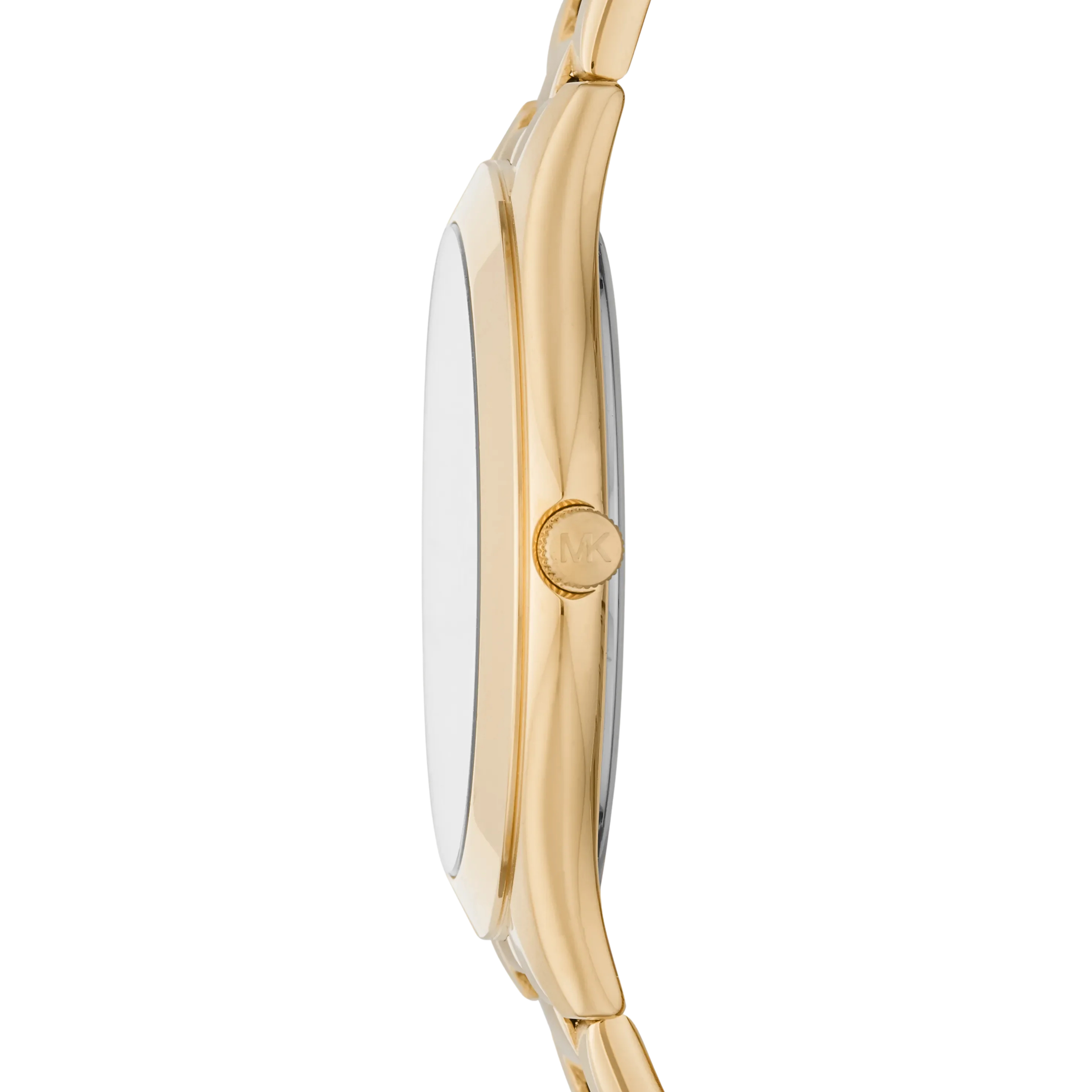 Michael Kors Men Oversized Aspyn Gold Tone Watch - Gold