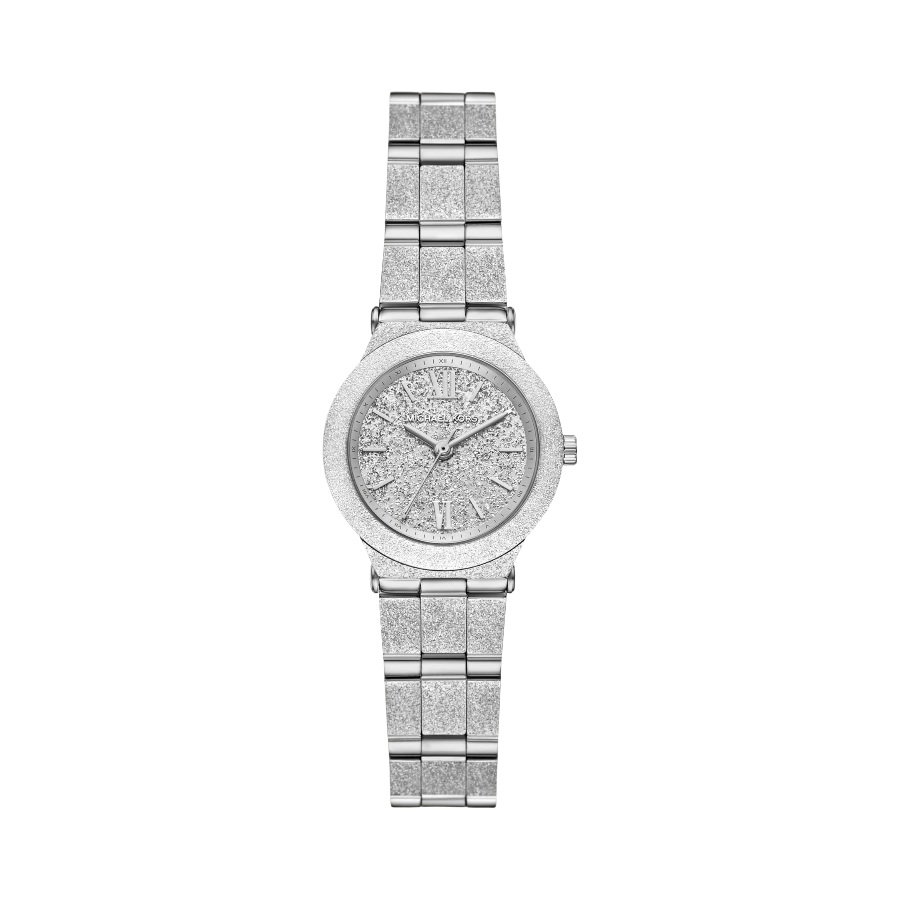 Michael Kors Women Billie Stainless Steel Bracelet Watch - Petite Silver Frosted