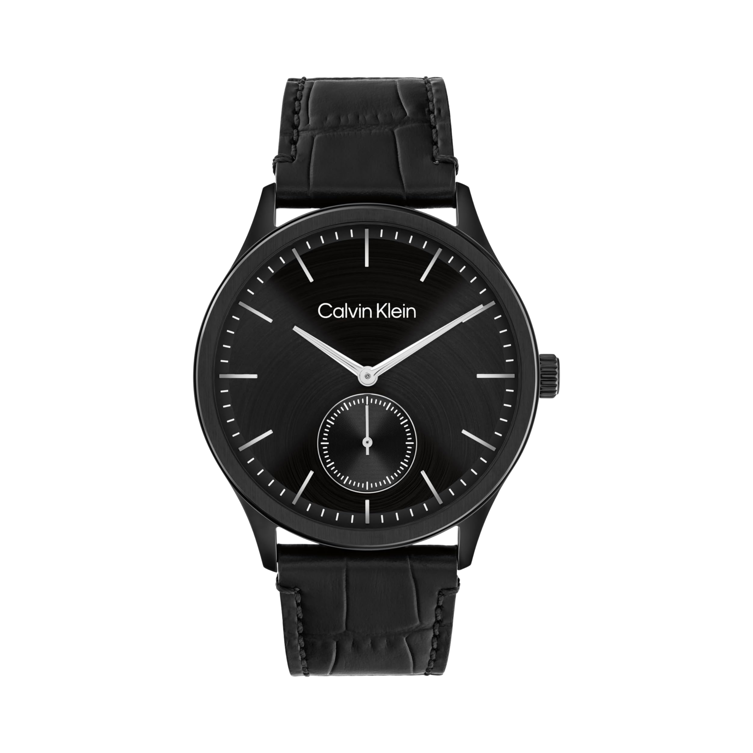Calvin Klein Men Tailored Quartz Watch - Black