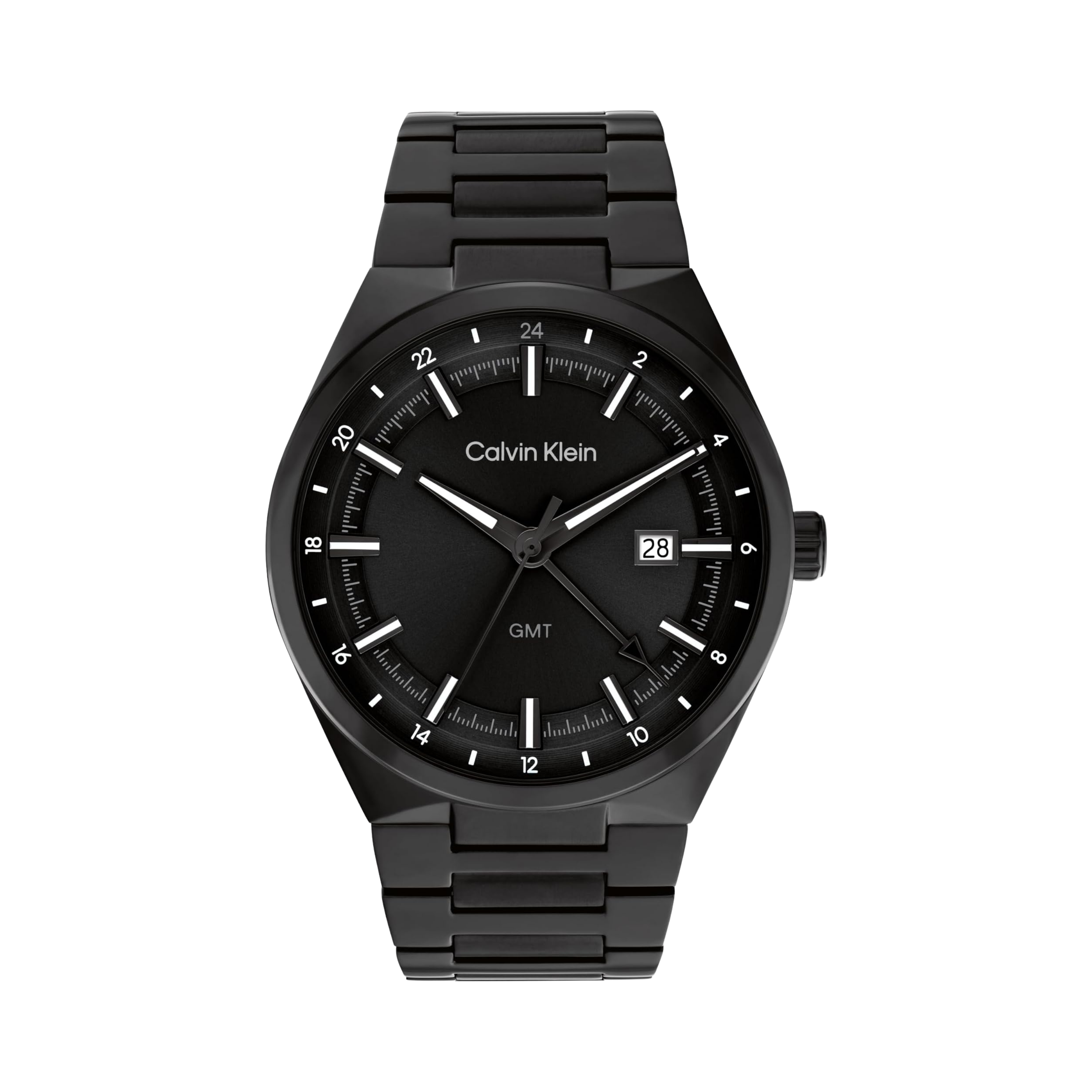 Calvin Klein Men Distinguish GMT Watch - Black