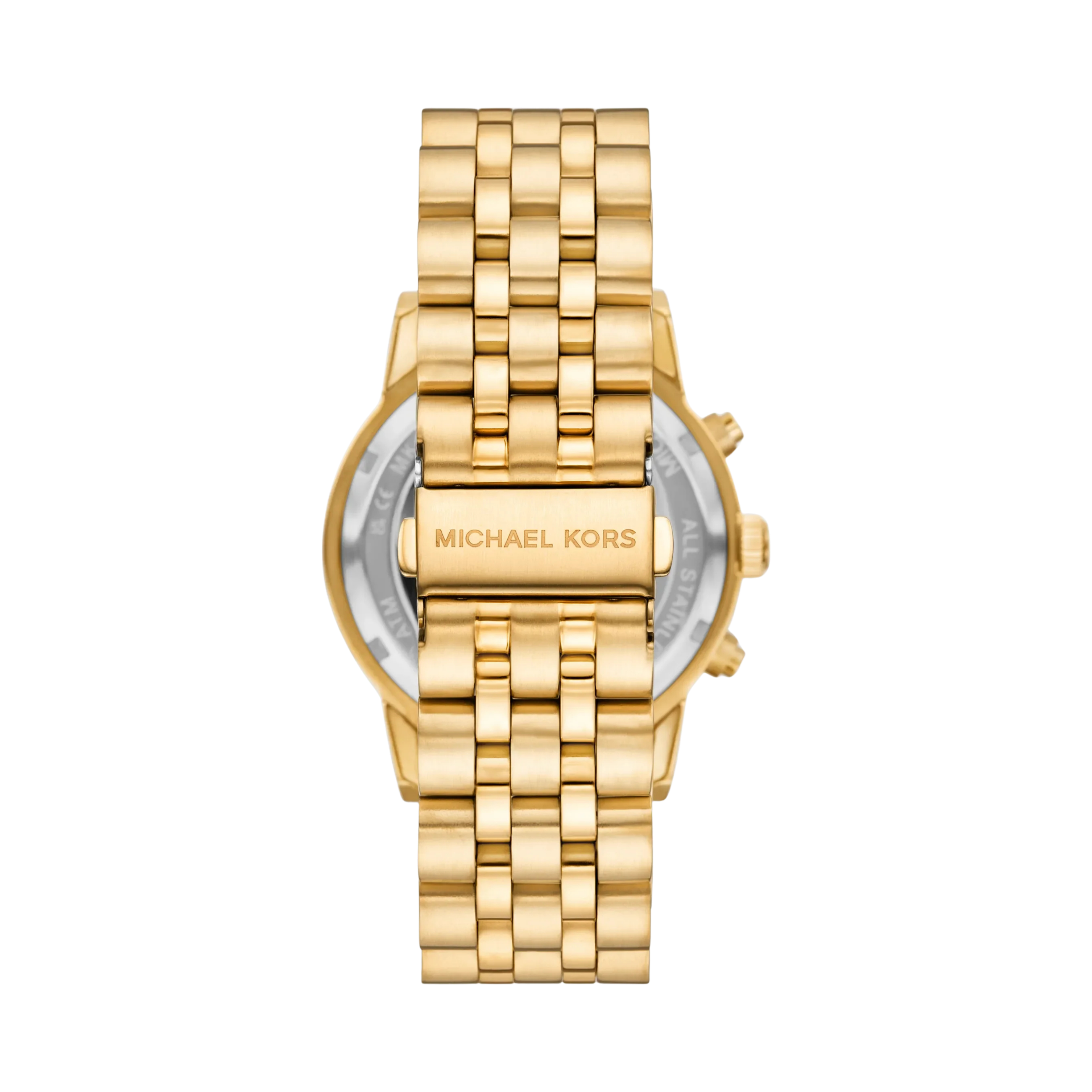 Michael Kors Women Oversized Hutton Gold Tone Watch - Gold