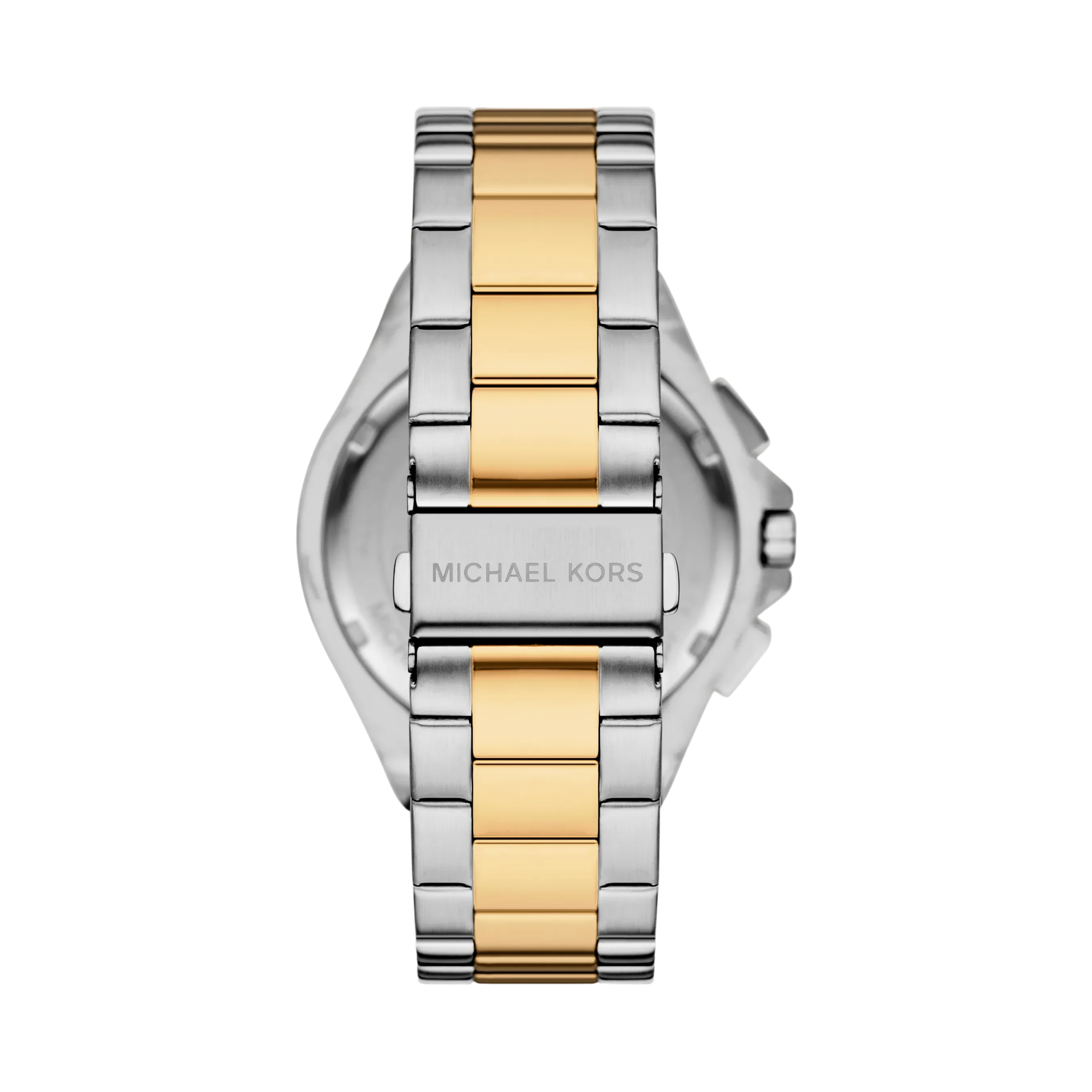 Michael Kors Men Oversized Lennox Two Tone Watch - Silver Gold