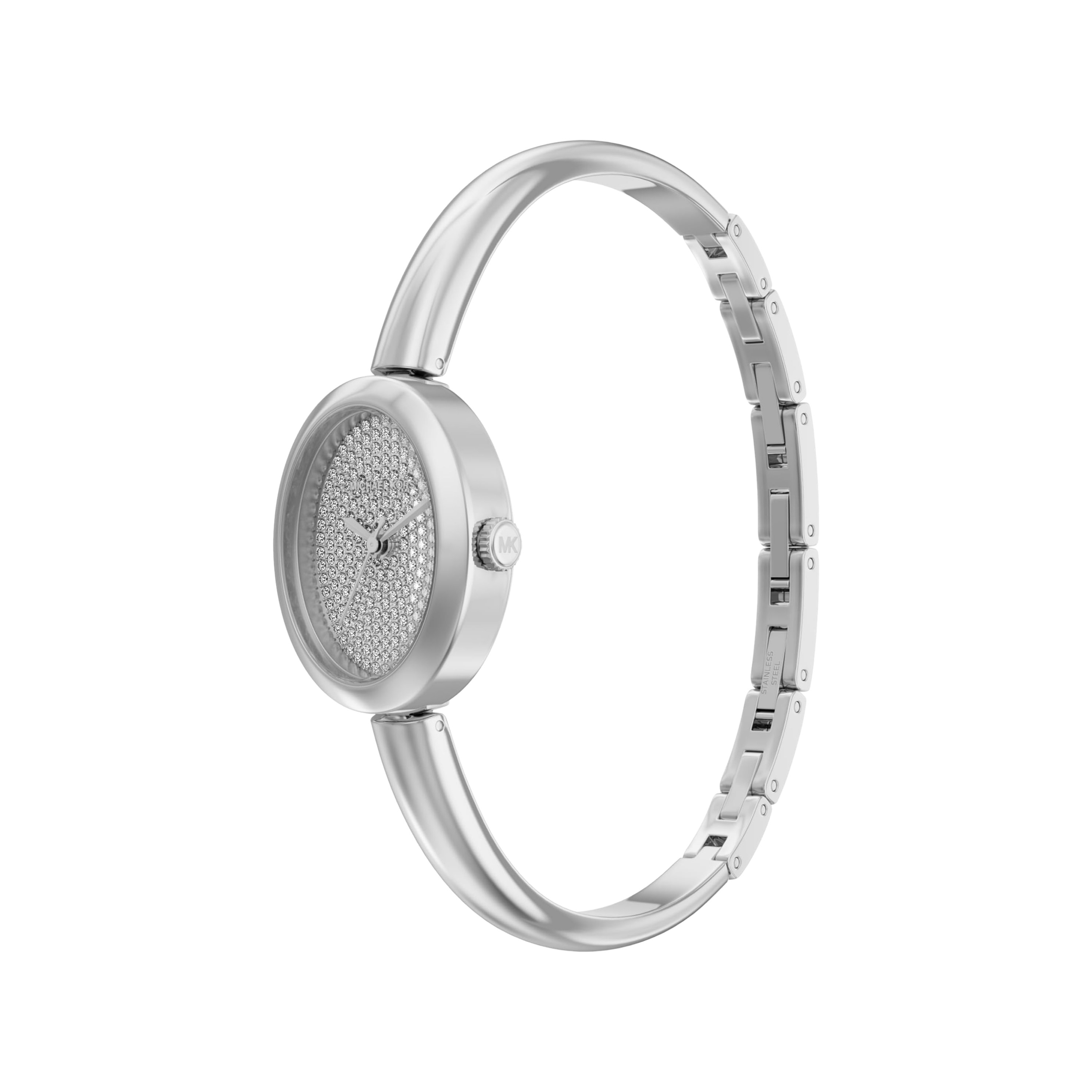Michael Kors Women Maude Watch - Silver Pavé