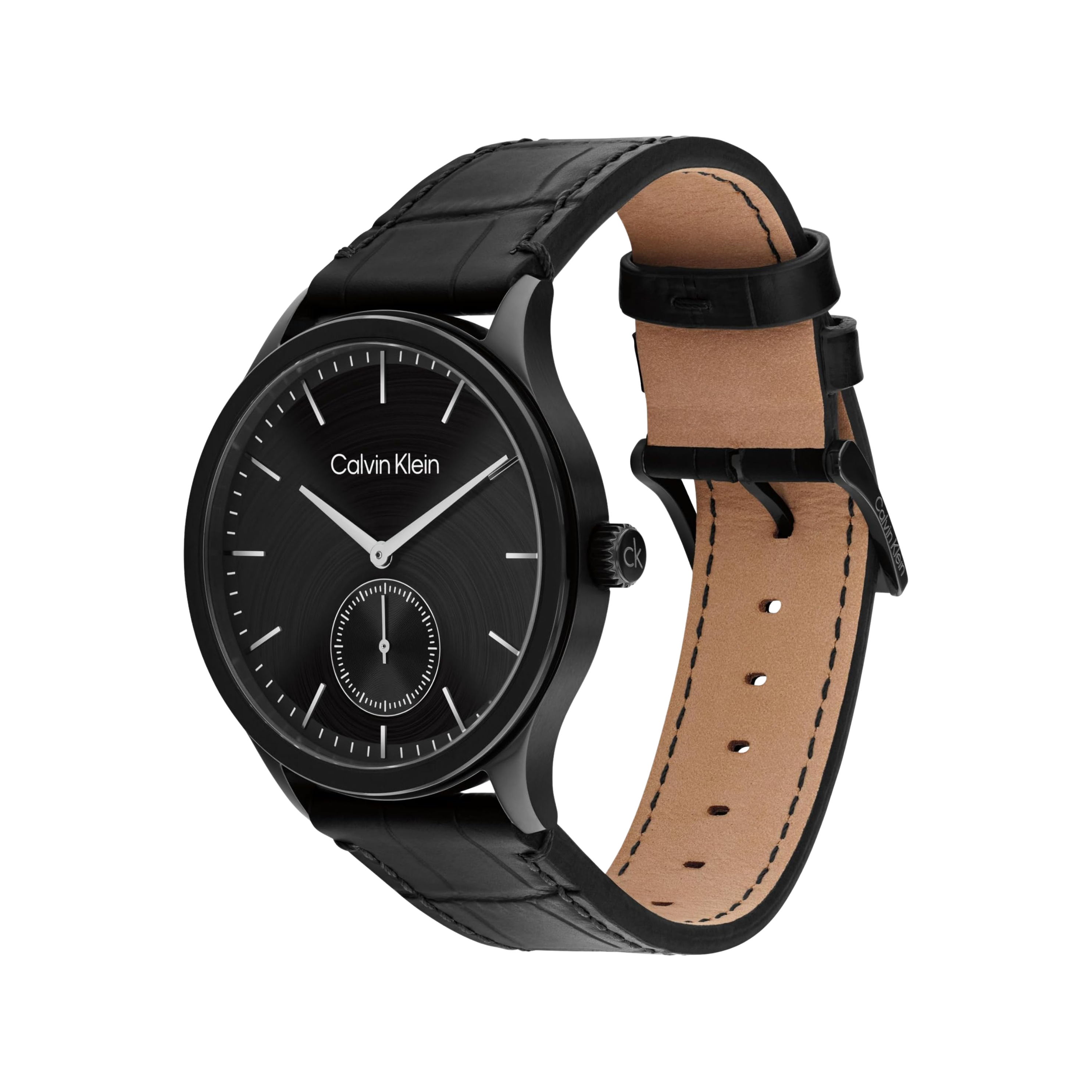 Calvin Klein Men Tailored Quartz Watch - Black