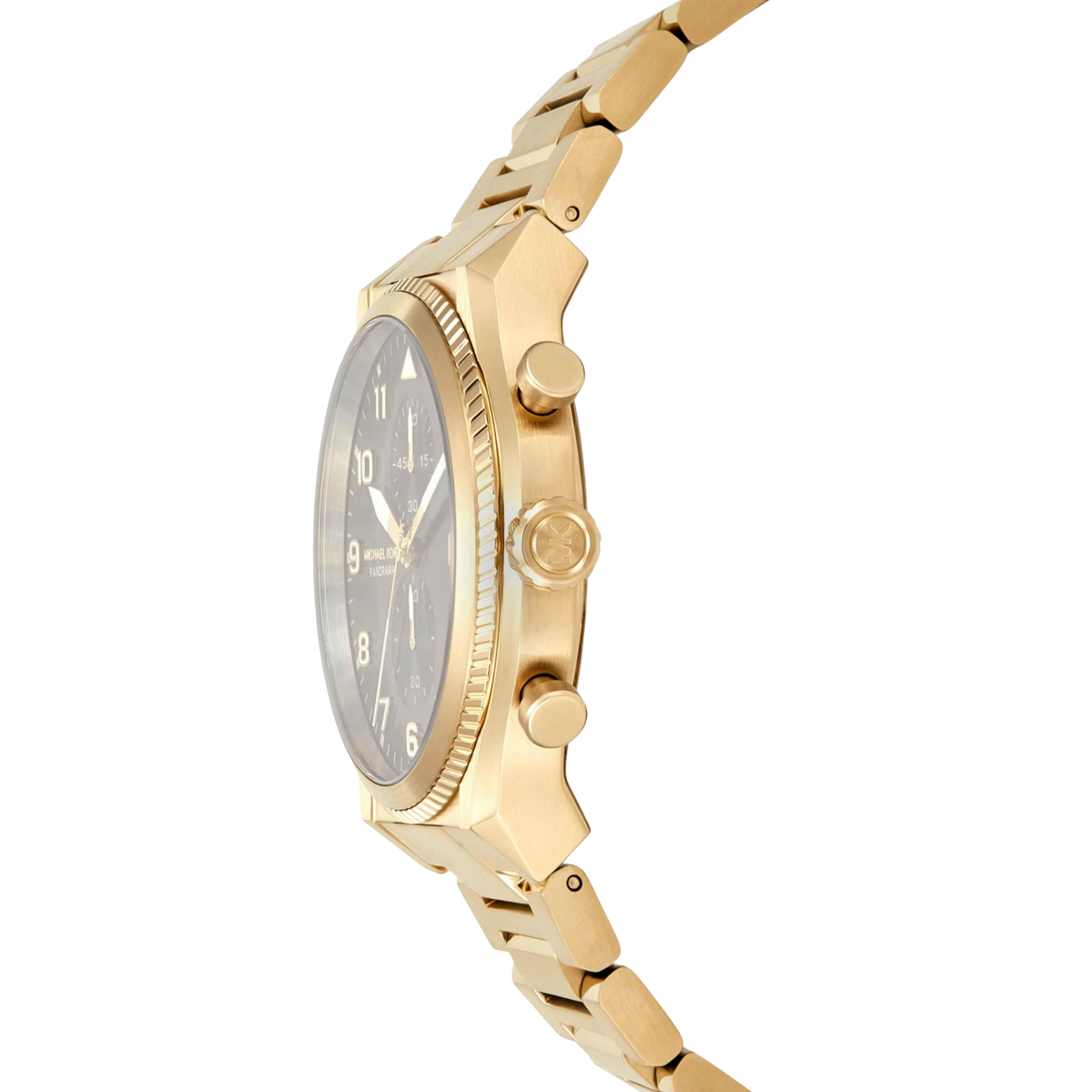 Michael Kors Men Panorama Stainless Steel Watch - Gold Bracelet