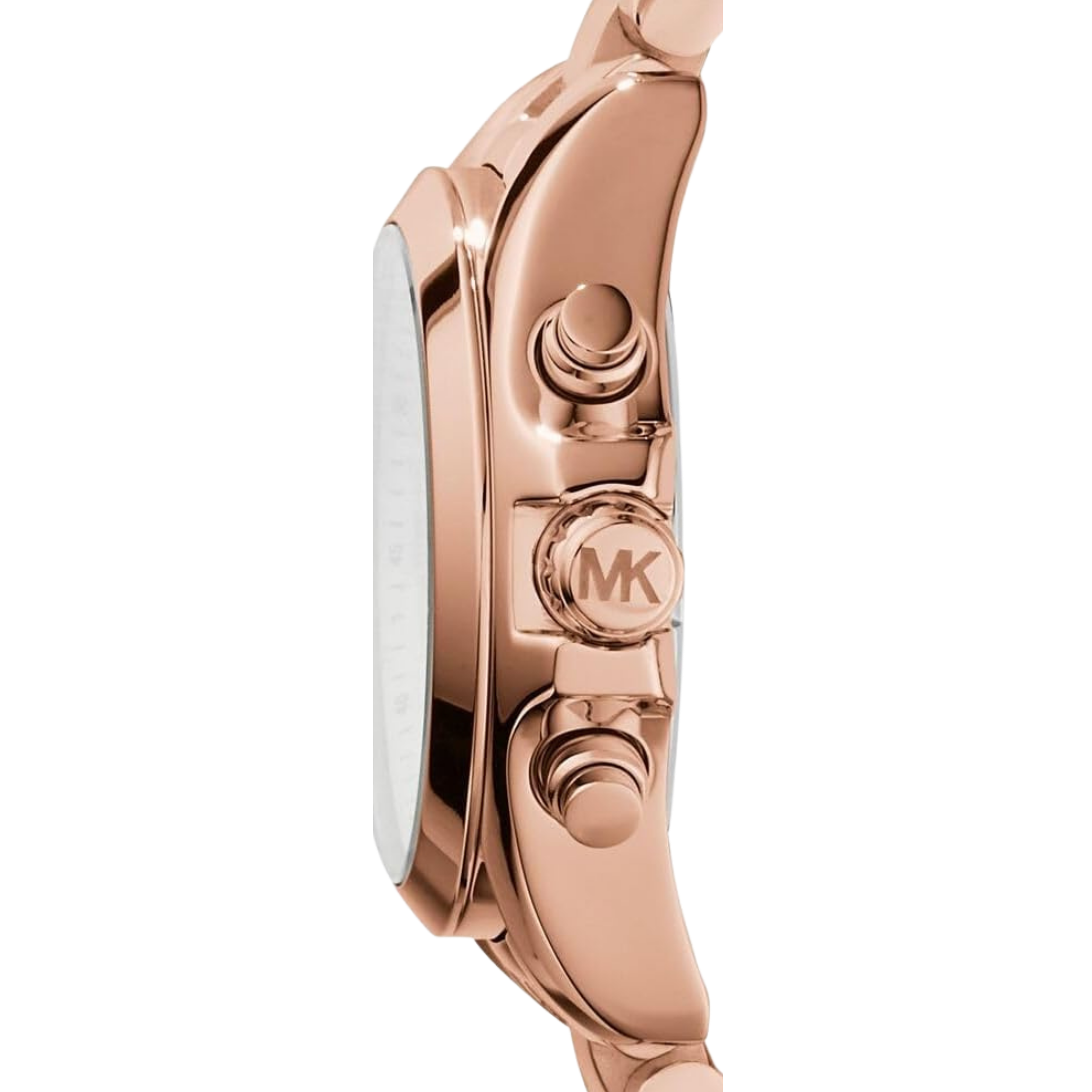Michael Kors Women Bradshaw Stainless Steel Chronograph Watch - Rose Gold