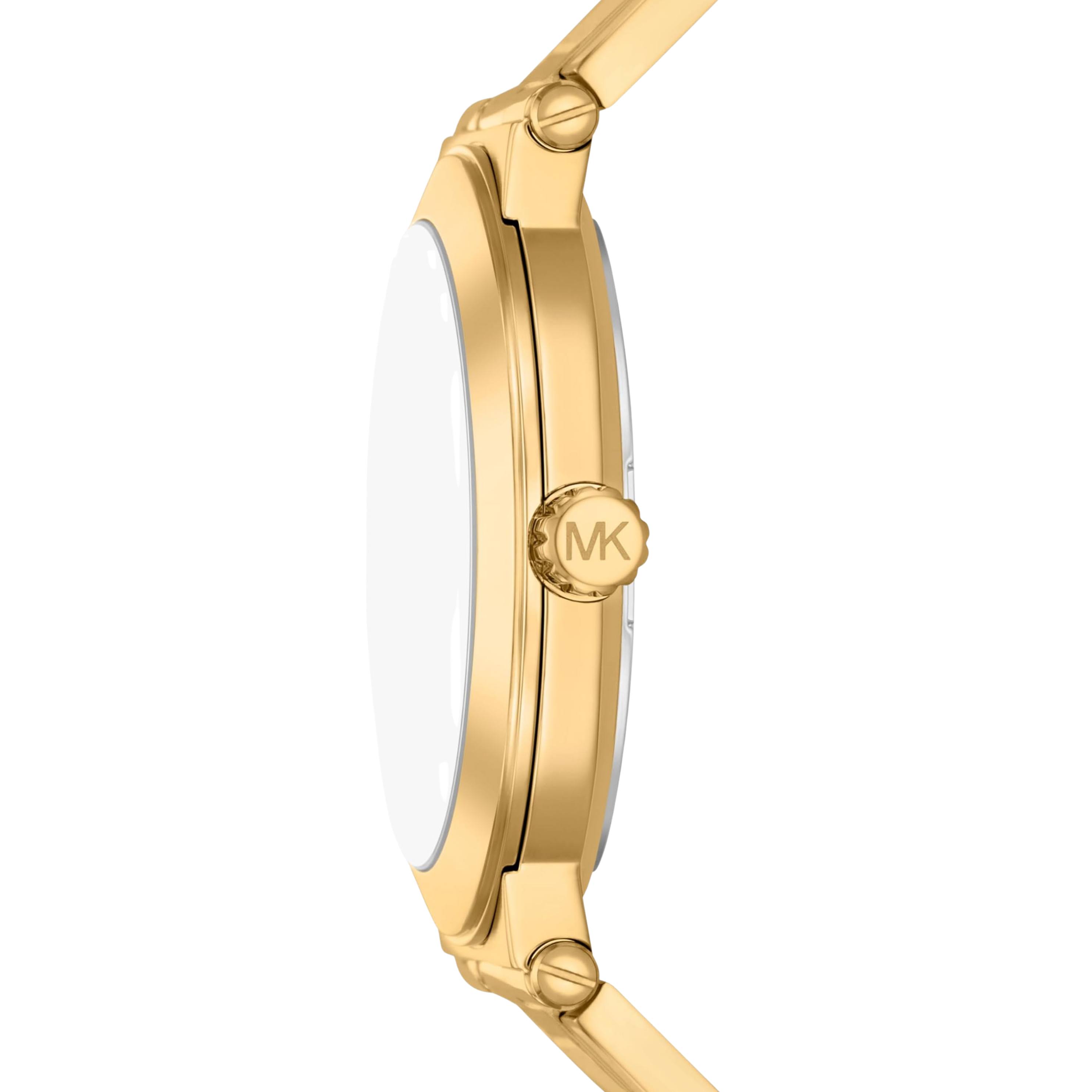 Michael Kors Men Billie Three Hand Stainless Steel Watch - Gold
