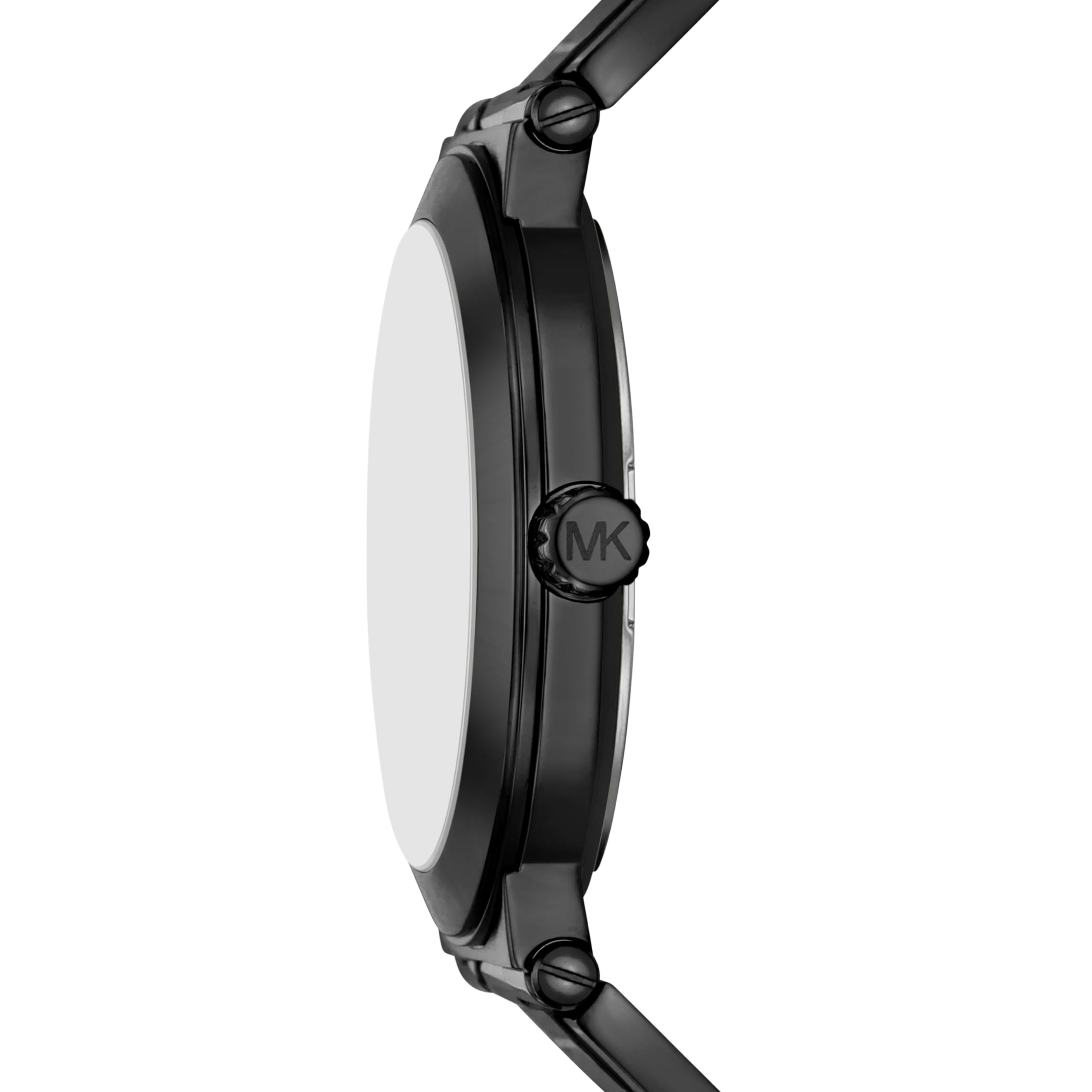 Michael Kors Men Billie Three Hand Stainless Steel Watch - Black